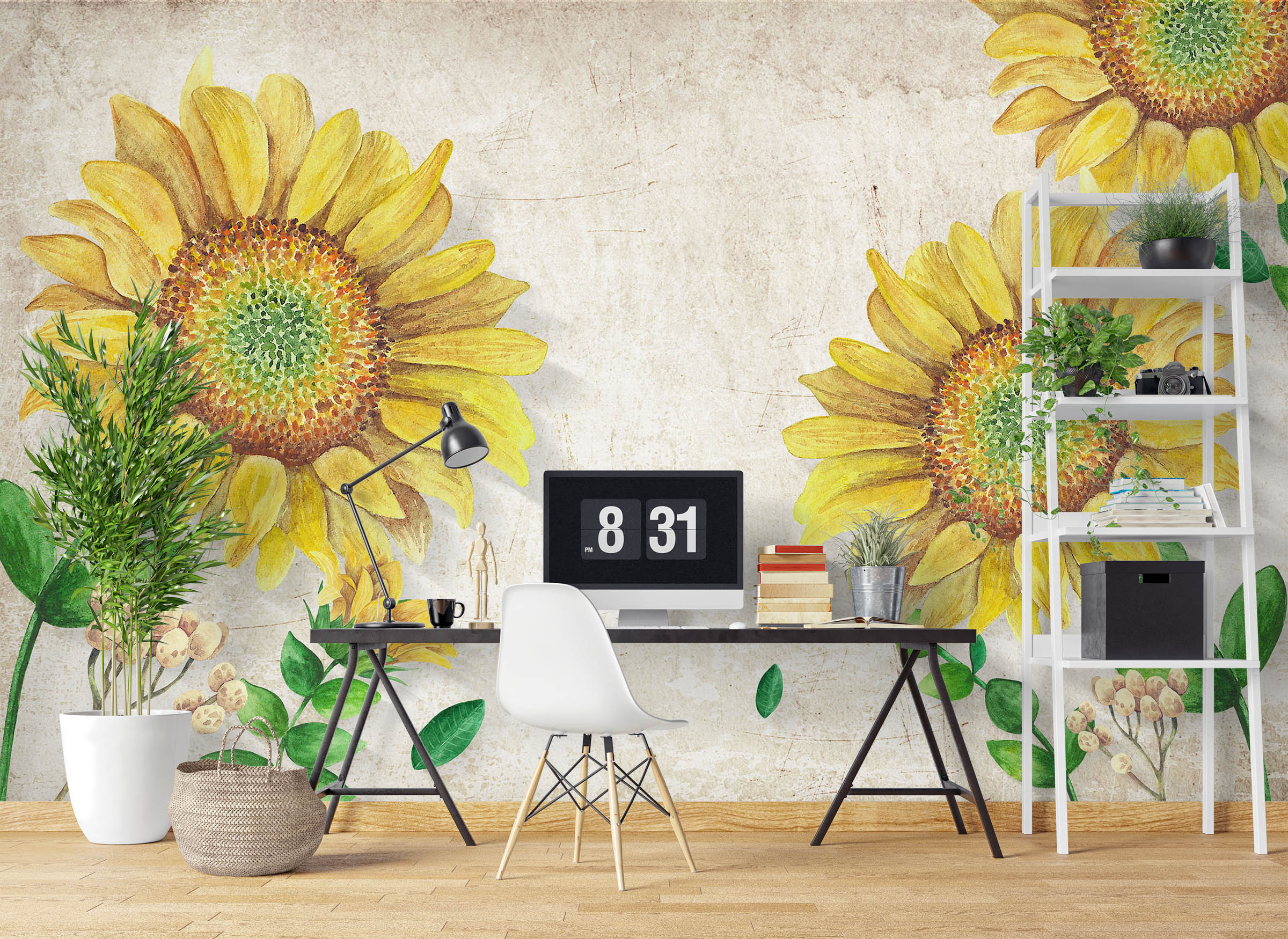 Beautiful Sunflowers Art Wallpapers - Sunflower Wallpaper iPhone