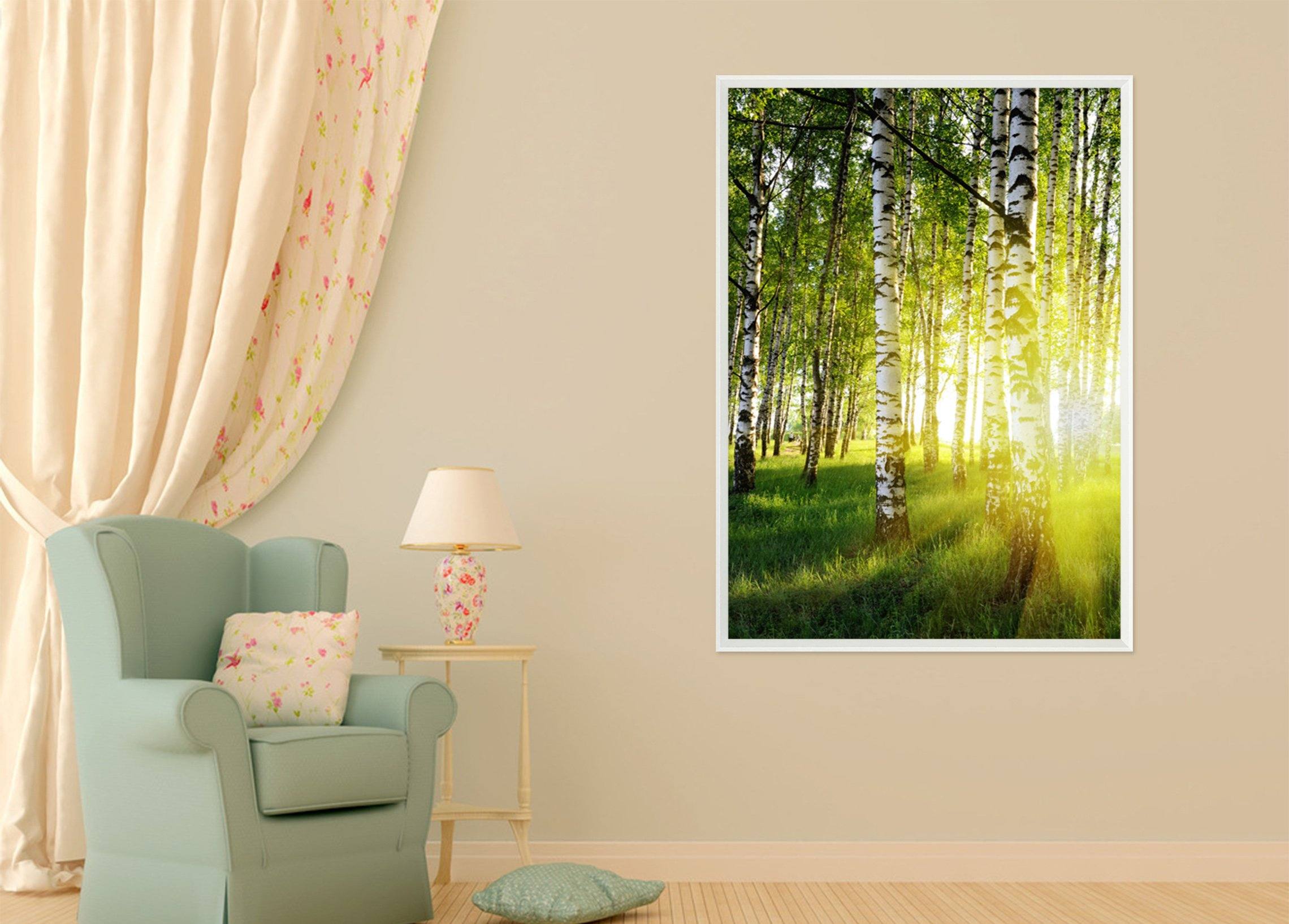 3D Sunshine Rattan 032 Fake Framed Print Painting Wallpaper AJ Creativity Home 