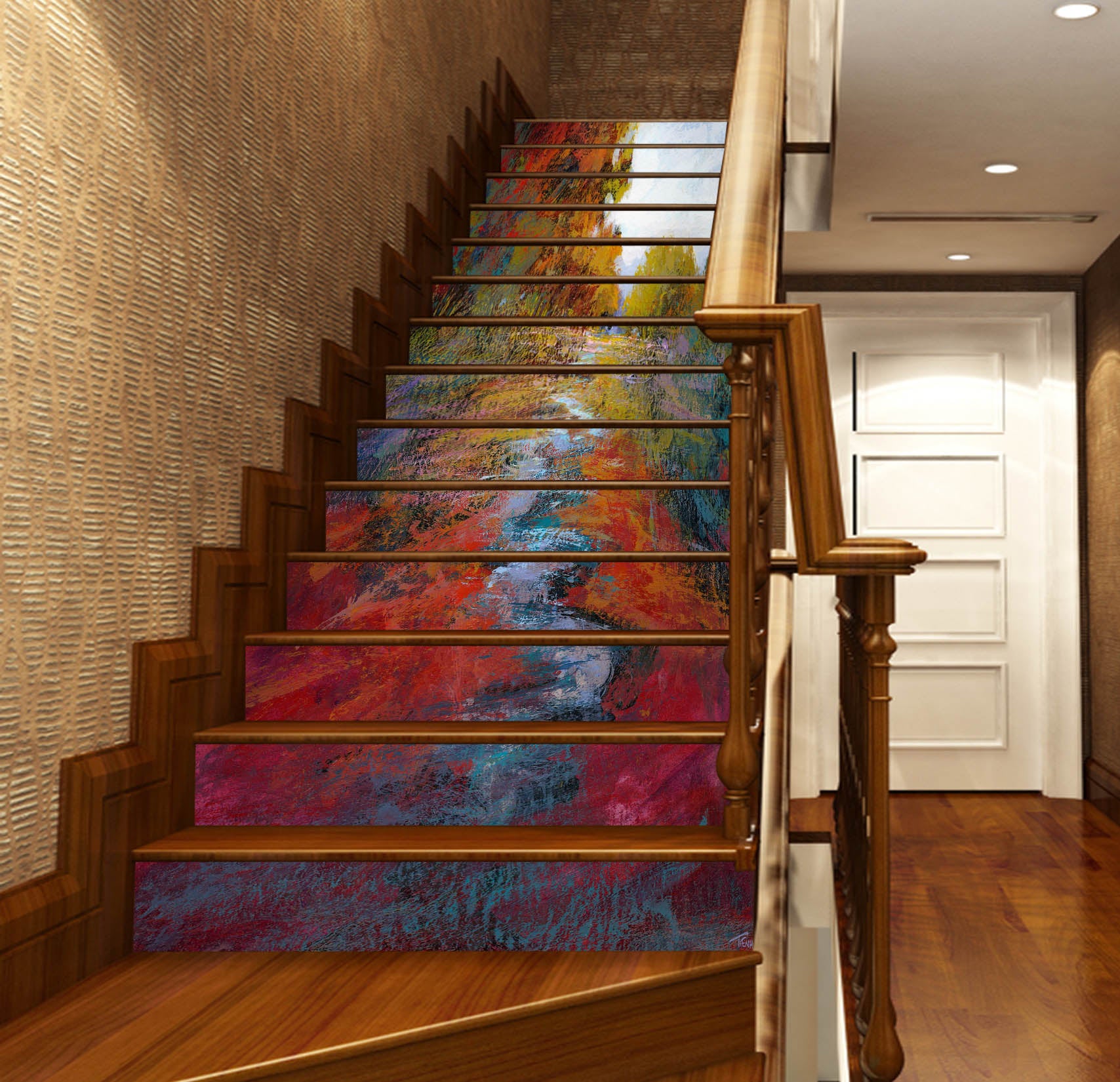 3D Woods River 104220 Michael Tienhaara Stair Risers