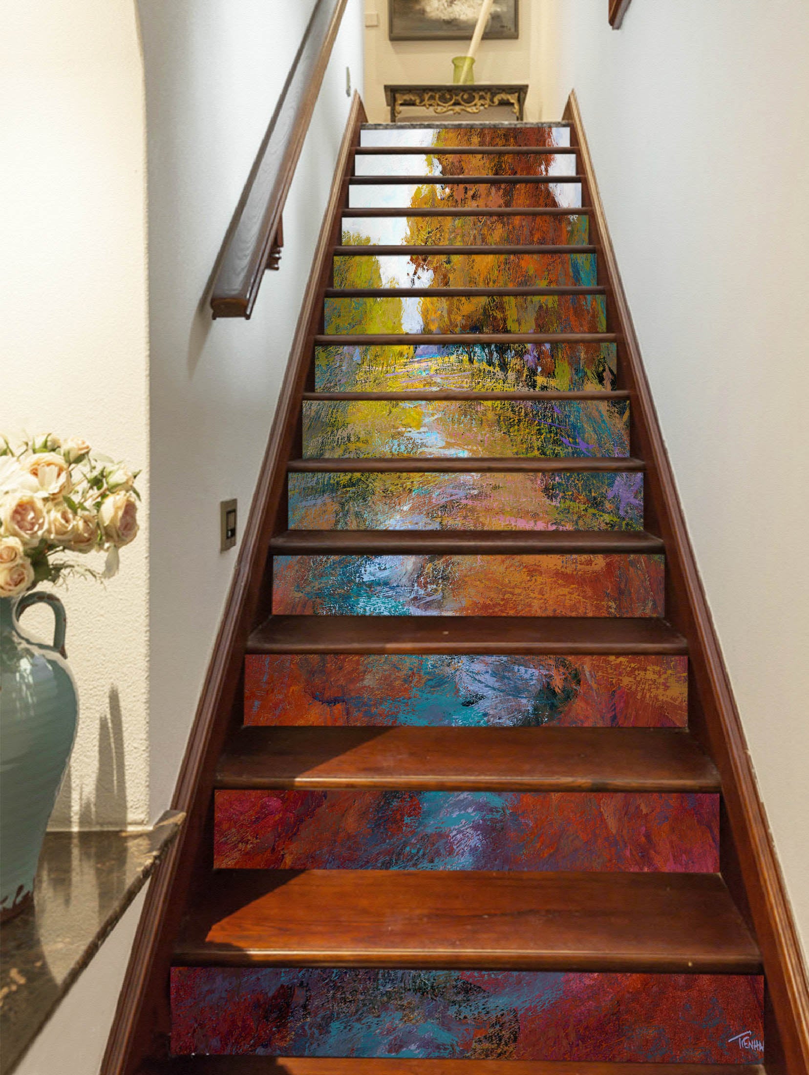 3D River Woods 104219 Michael Tienhaara Stair Risers