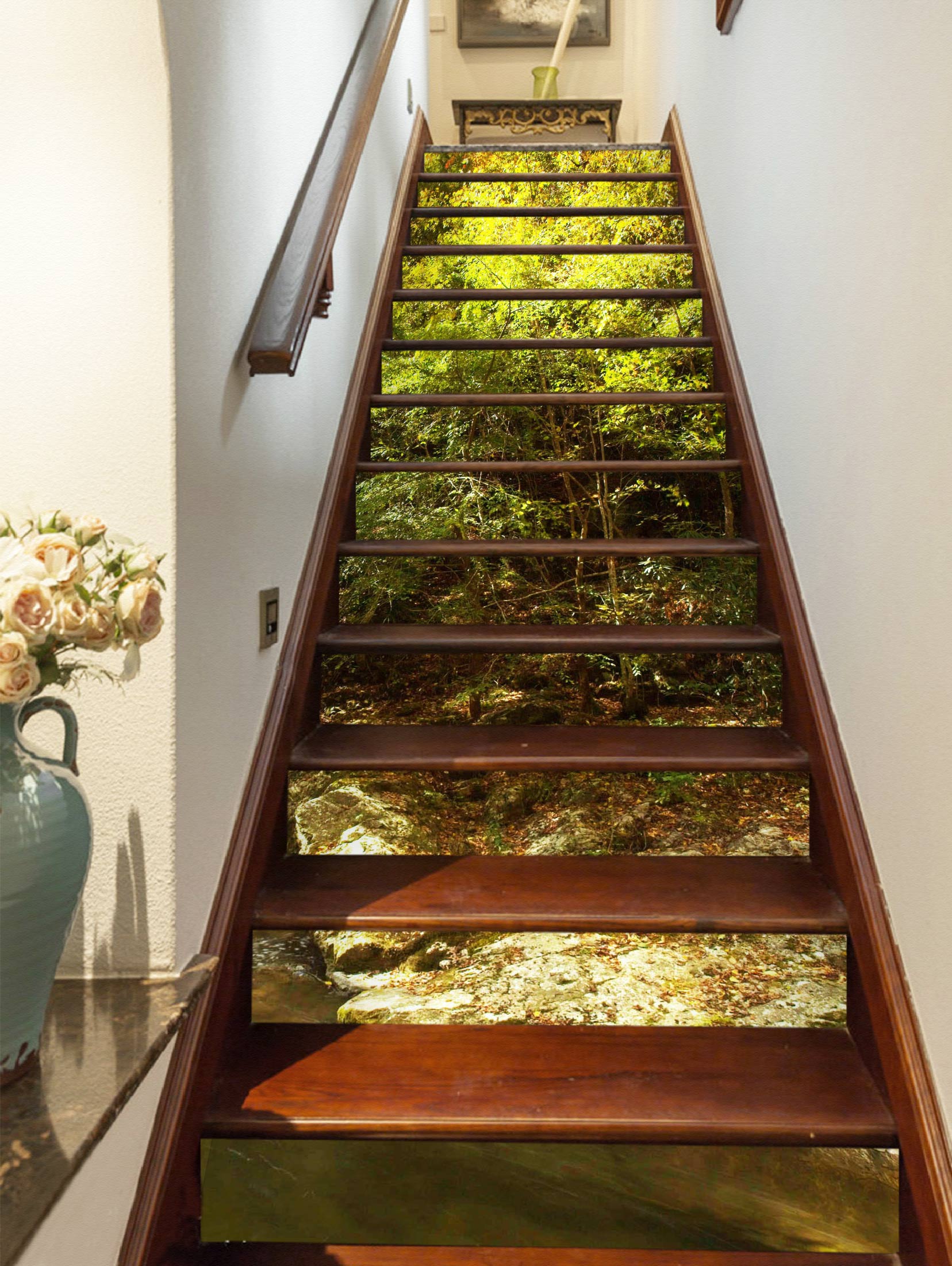 3D Grove Stream 101108 Kathy Barefield Stair Risers