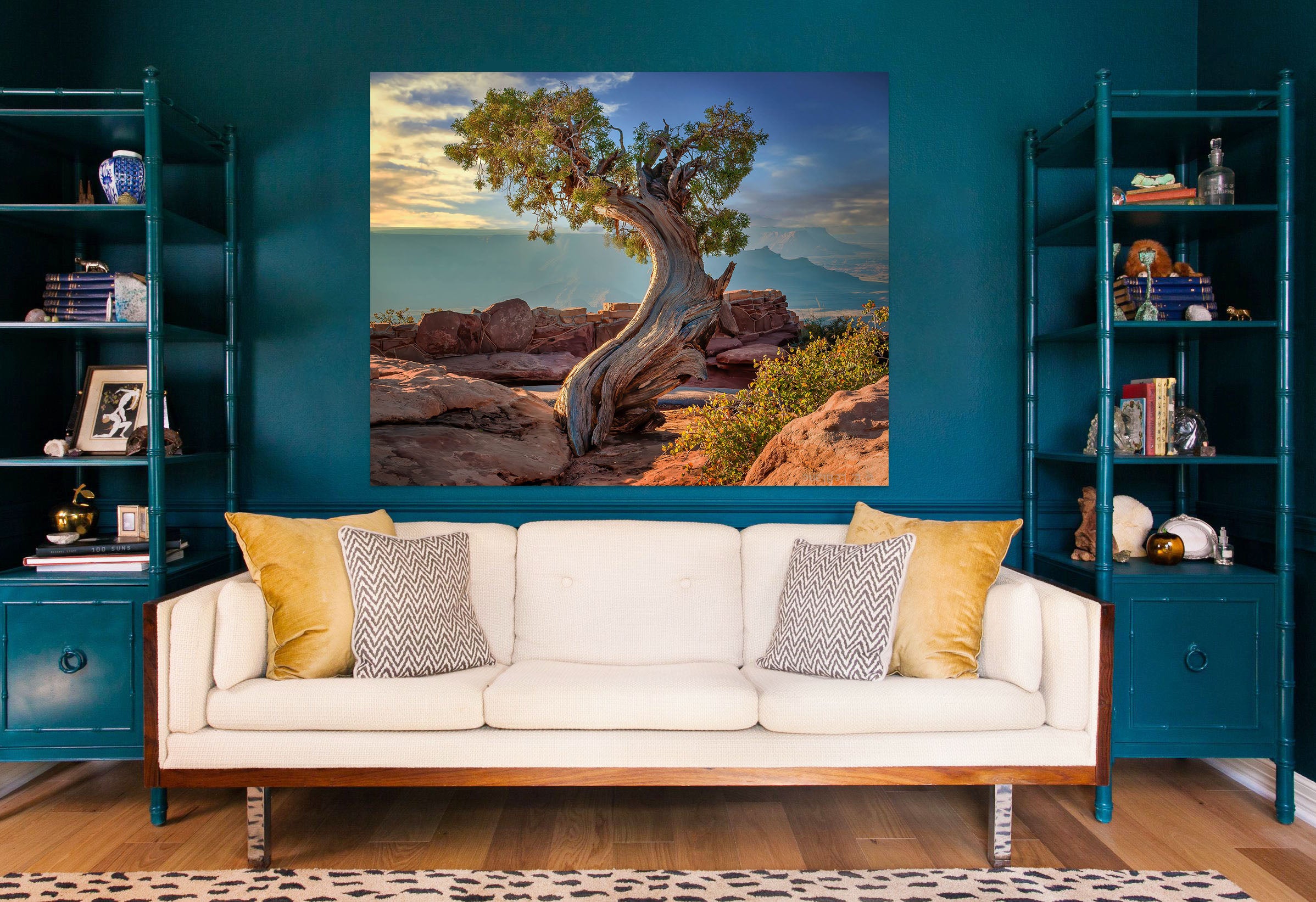 3D Dead Tree Stone 4014 Beth Sheridan Wall Sticker