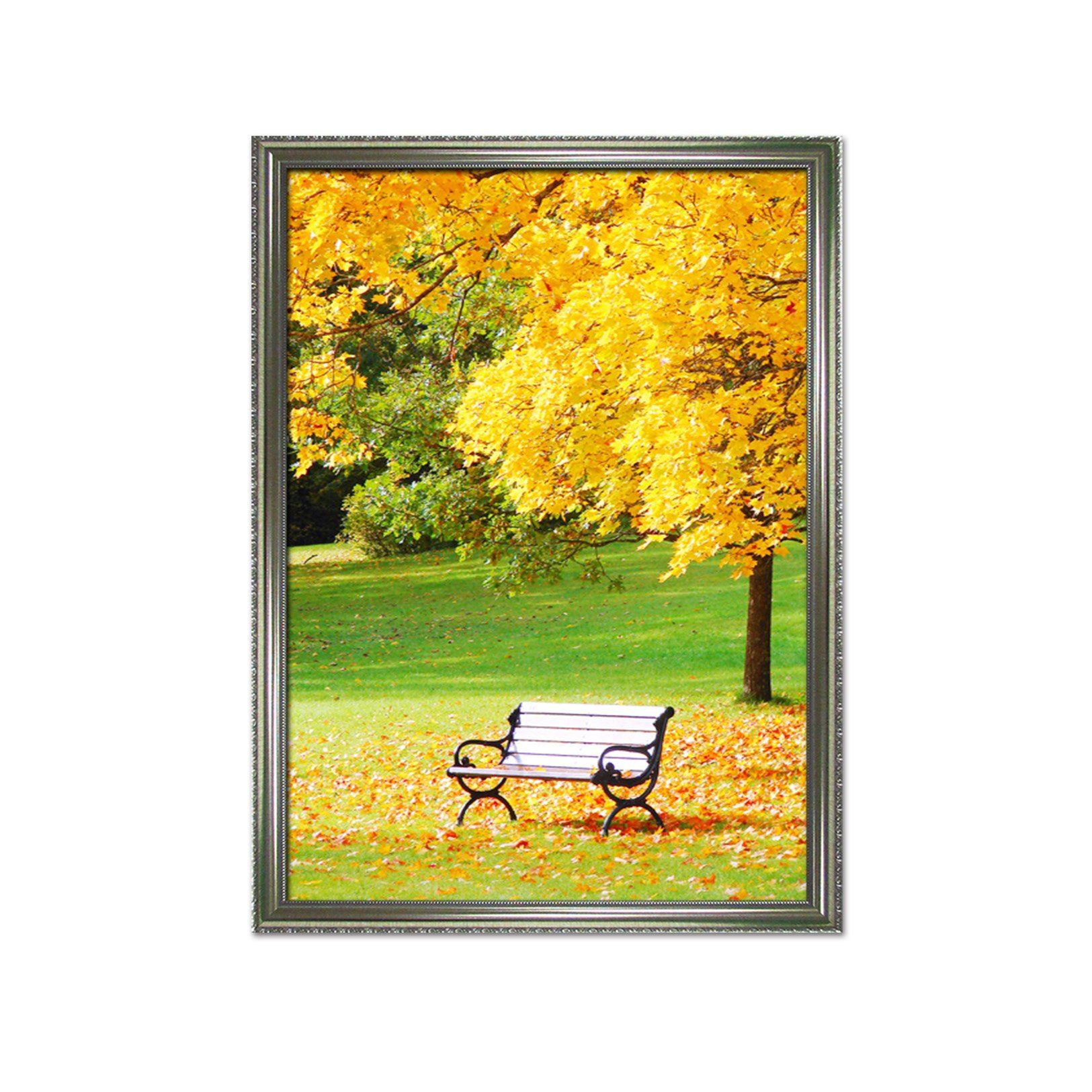 3D Maple Leaf 021 Fake Framed Print Painting Wallpaper AJ Creativity Home 