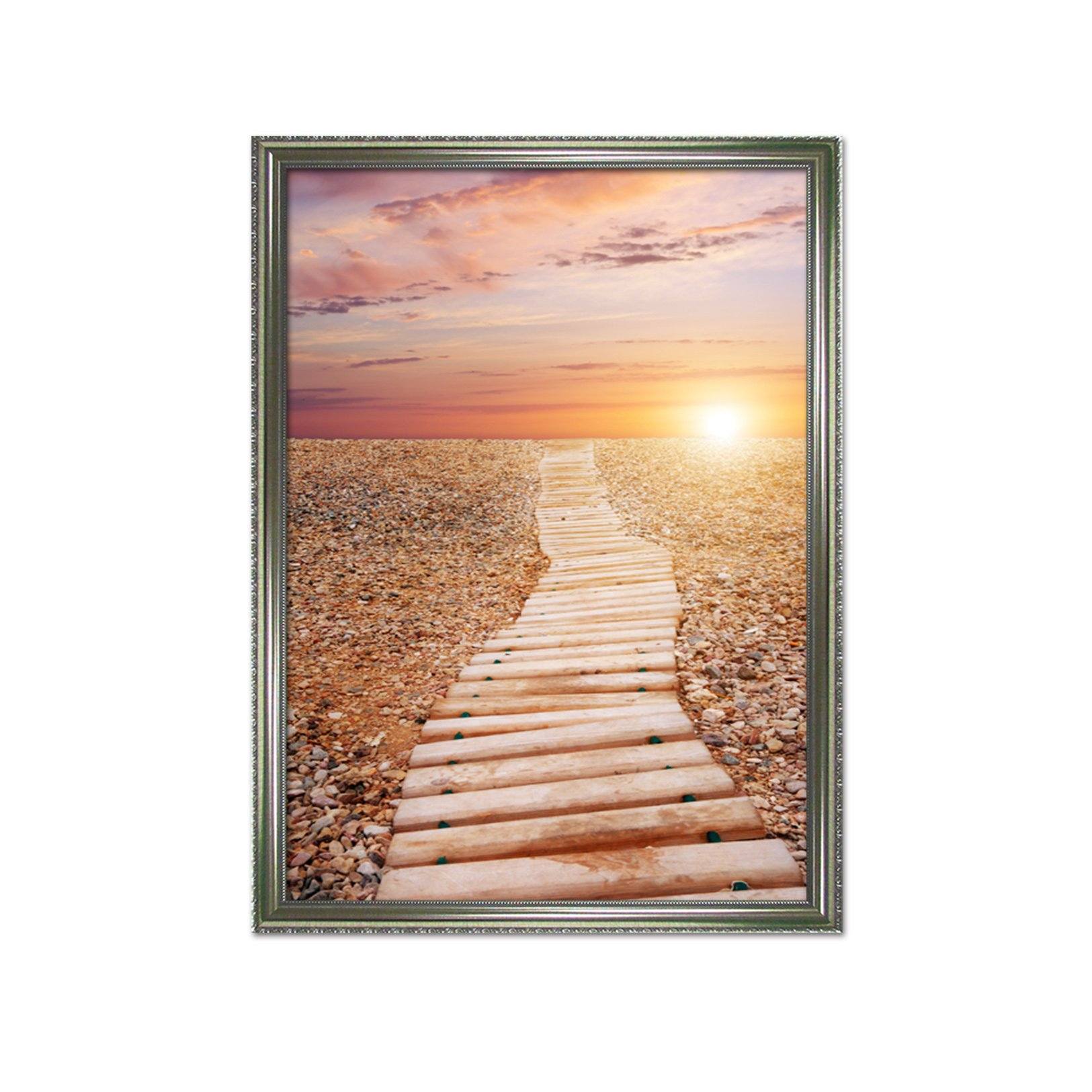 3D Sunshine Sande 044 Fake Framed Print Painting Wallpaper AJ Creativity Home 