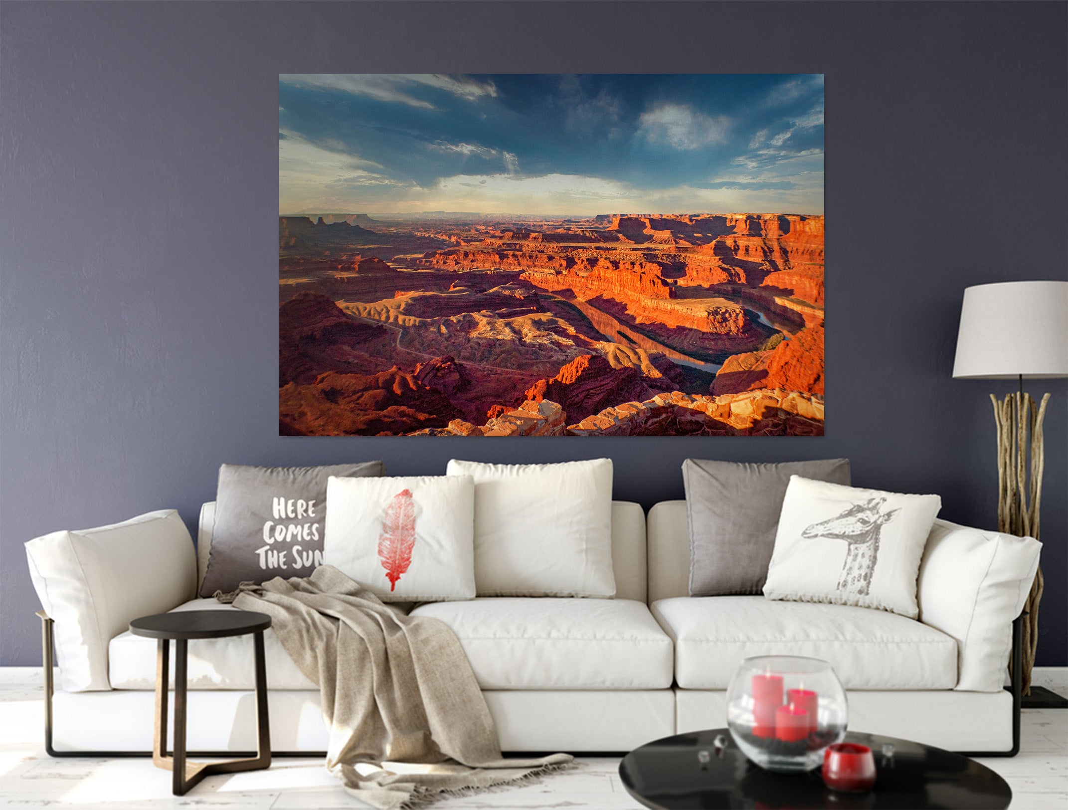 3D Mountain Ravine 4012 Beth Sheridan Wall Sticker