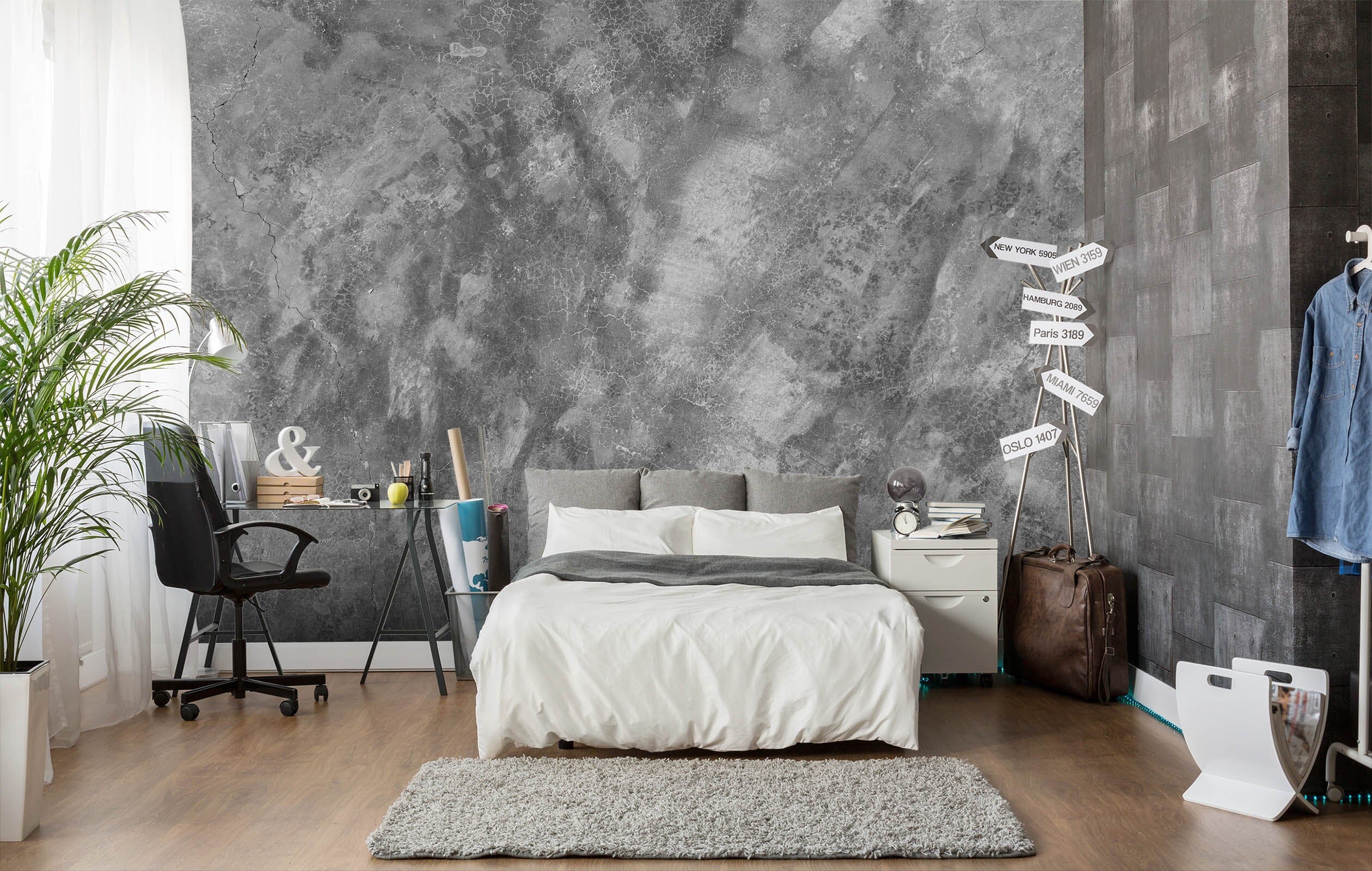 3D Gray Texture 49 Wall Murals Wallpaper AJ Wallpaper 2 