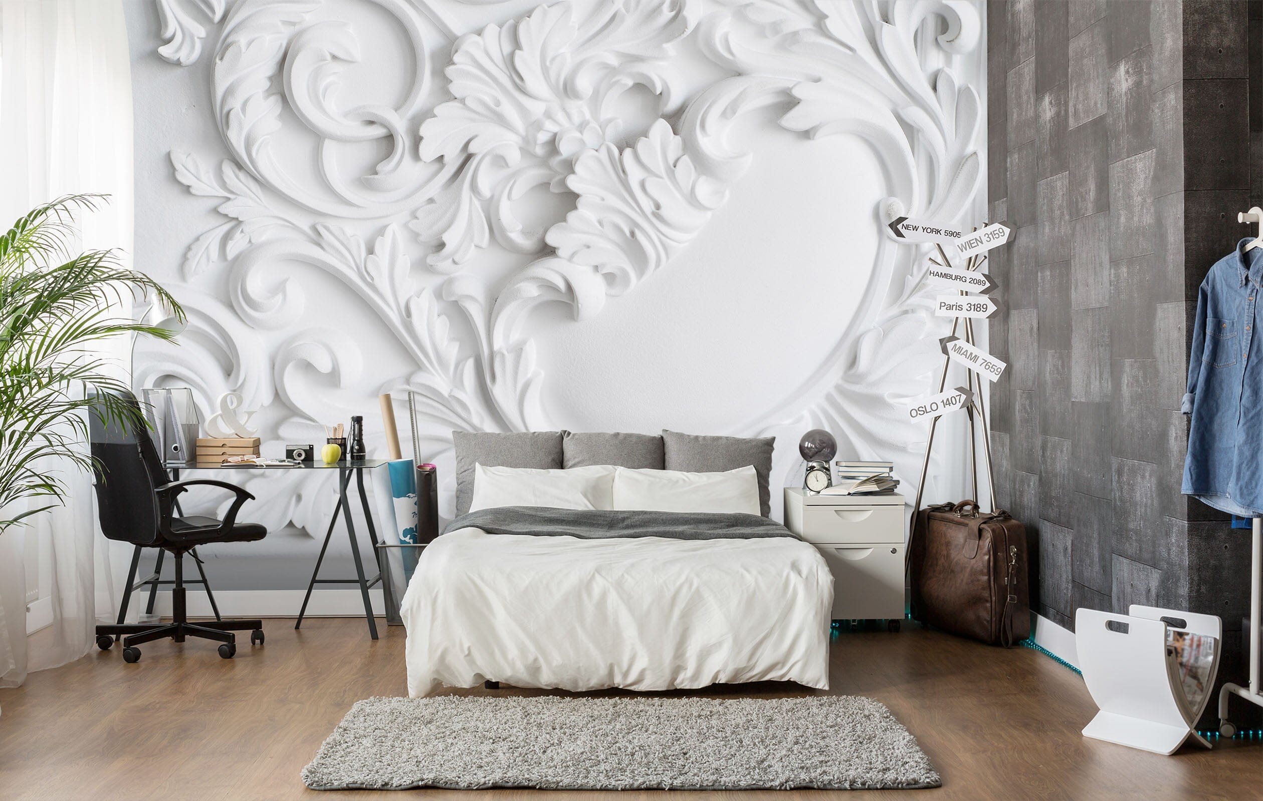 3D Stone Carving 045 Wall Murals Wallpaper AJ Wallpaper 2 