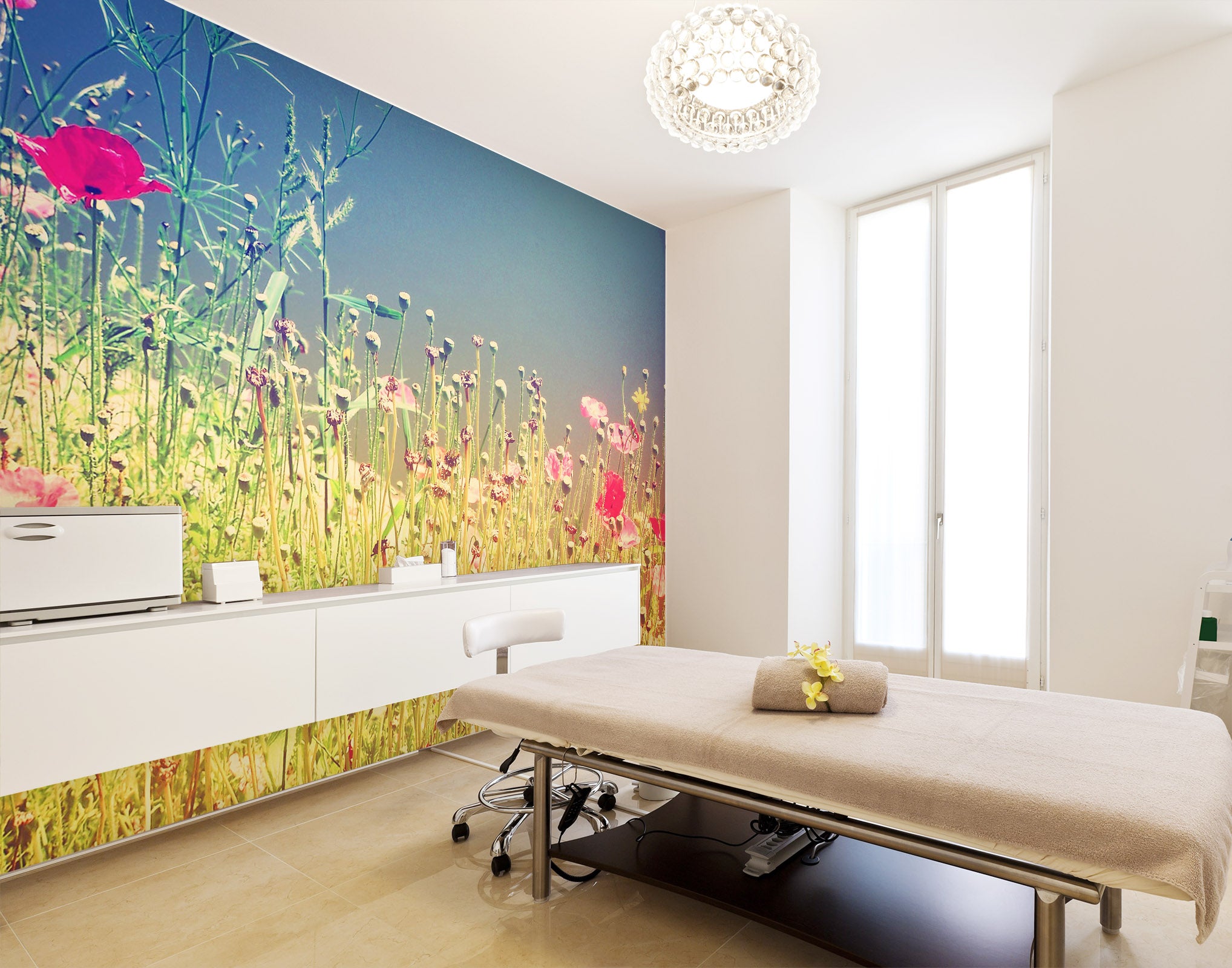 3D Natural Flower 078 Wall Murals