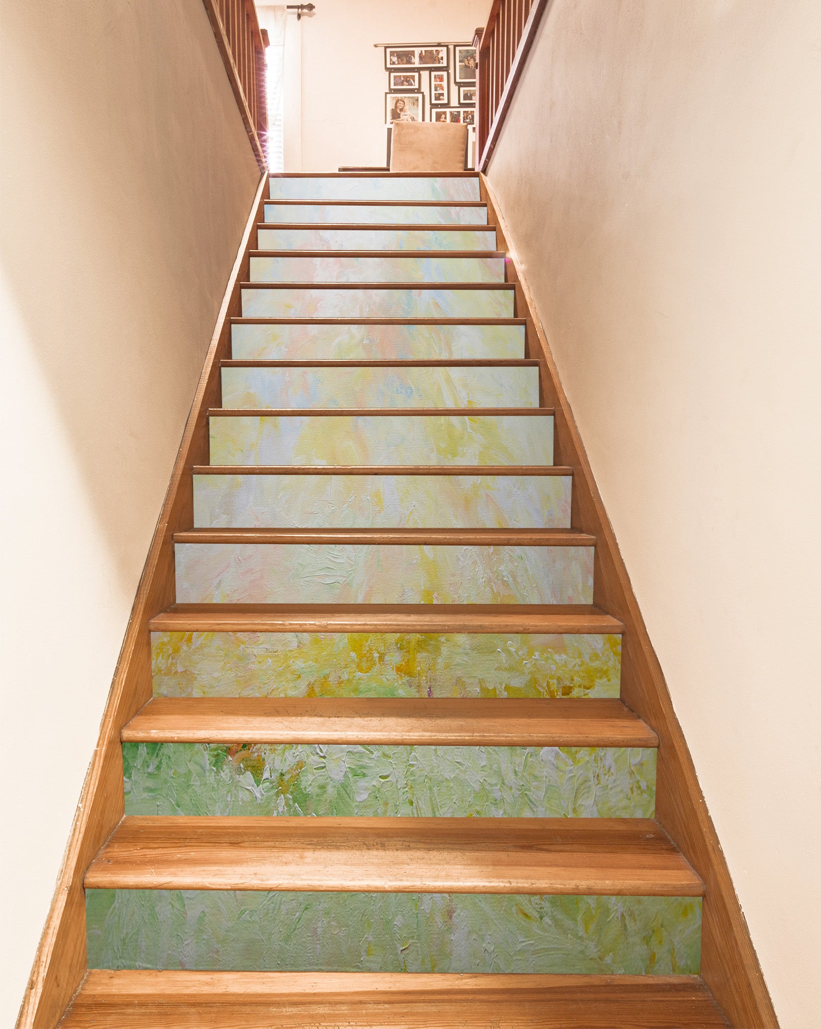 3D Yellow Paint Pattern 96130 Allan P. Friedlander Stair Risers