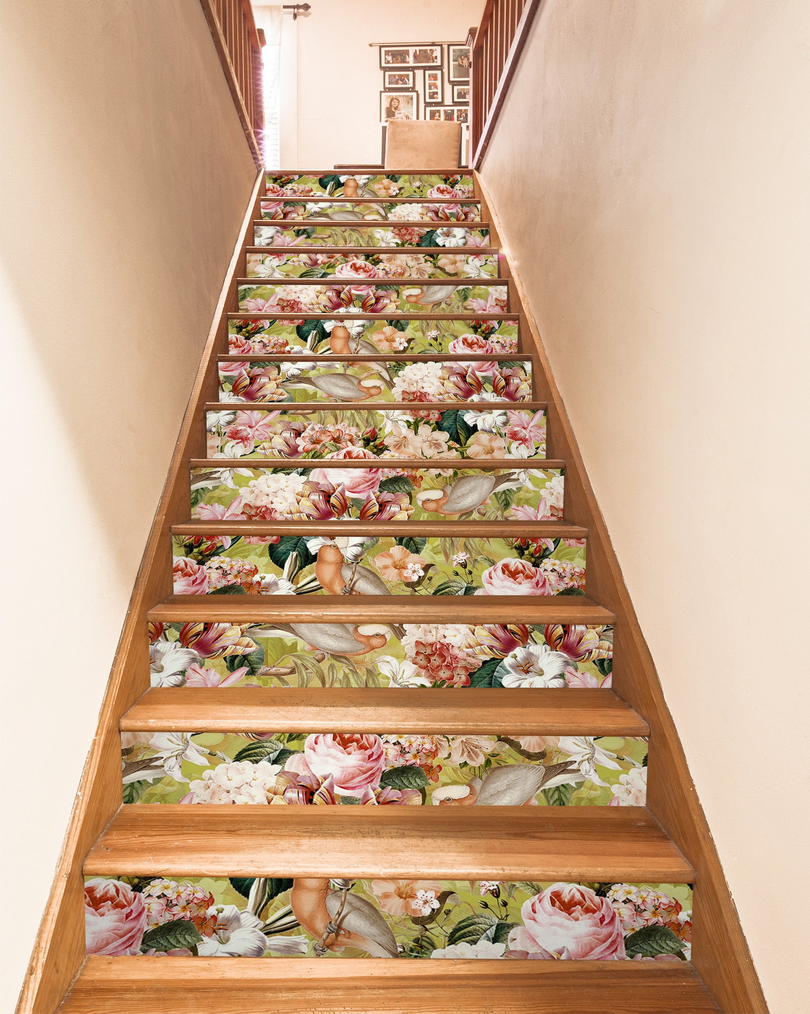 3D Flower Bush 103222 Uta Naumann Stair Risers