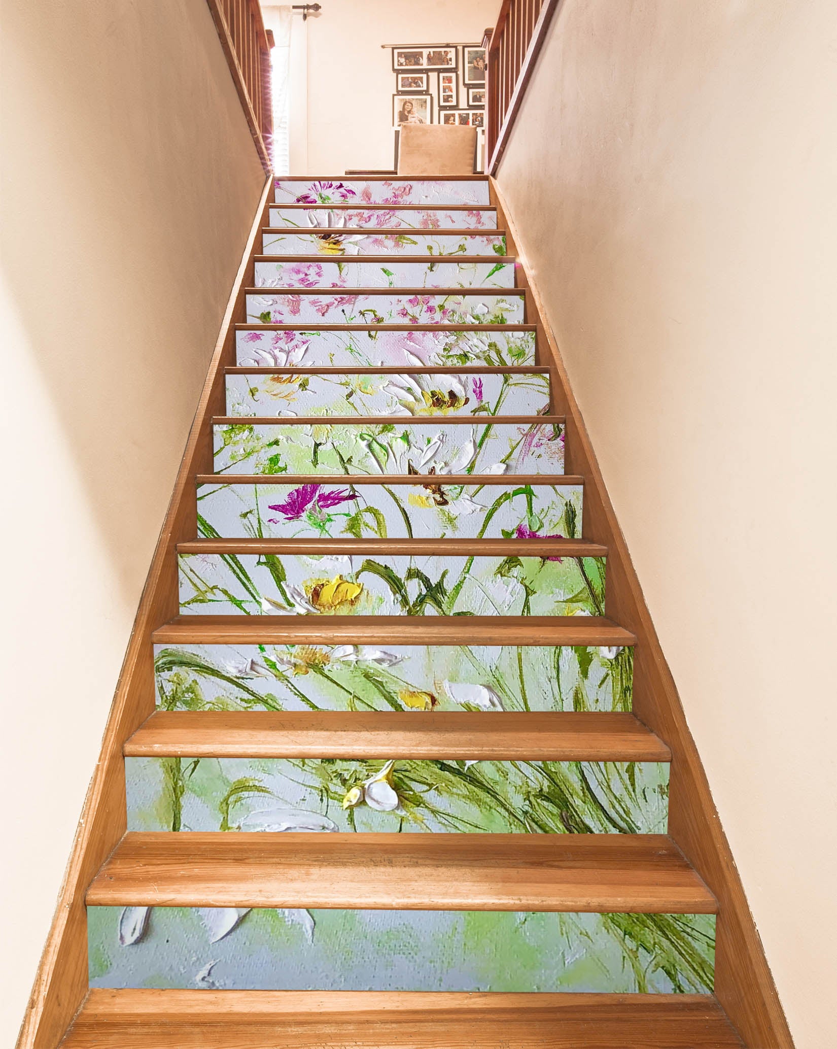 3D Pigment Flower 393 Skromova Marina Stair Risers