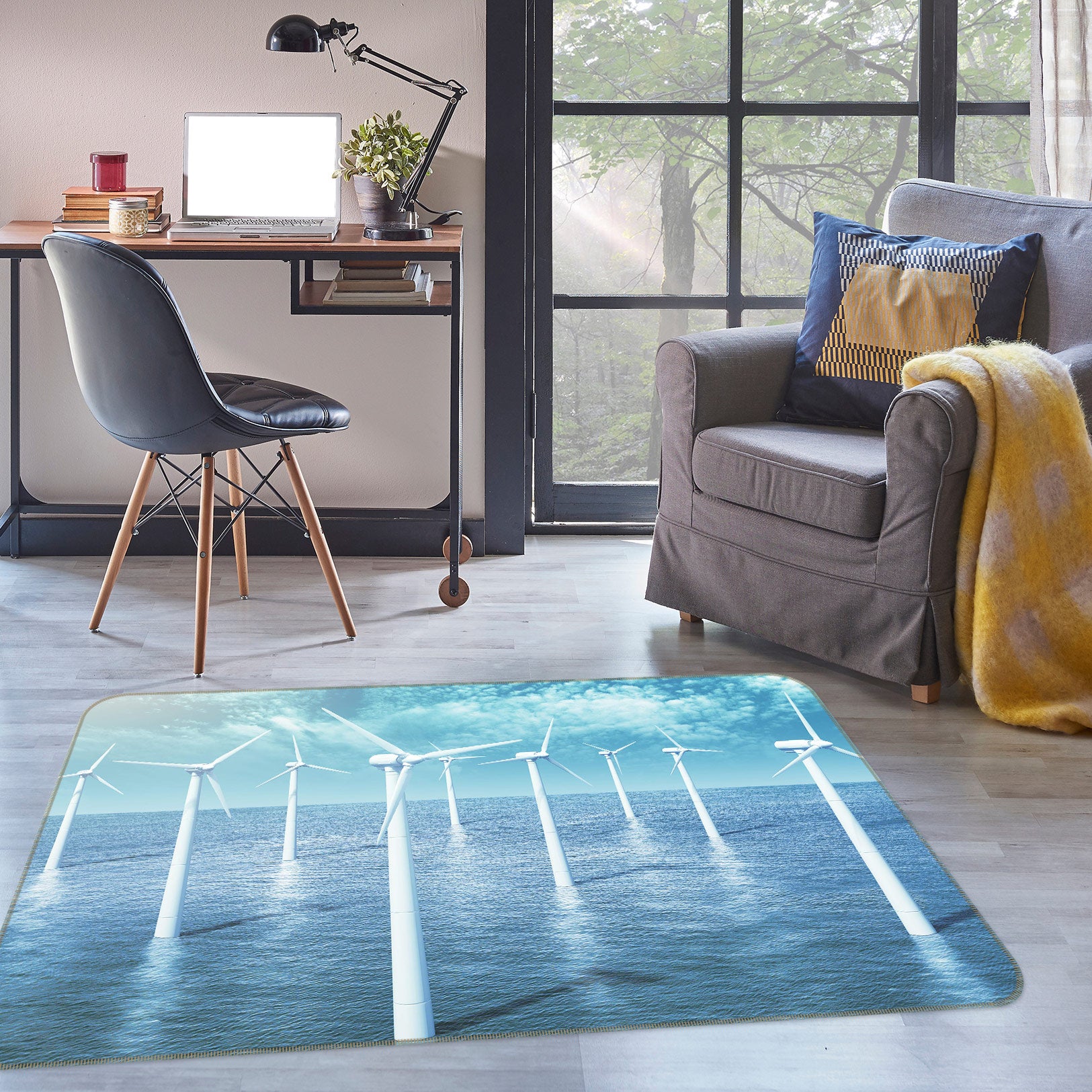 3D Generator 77229 Non Slip Rug Mat