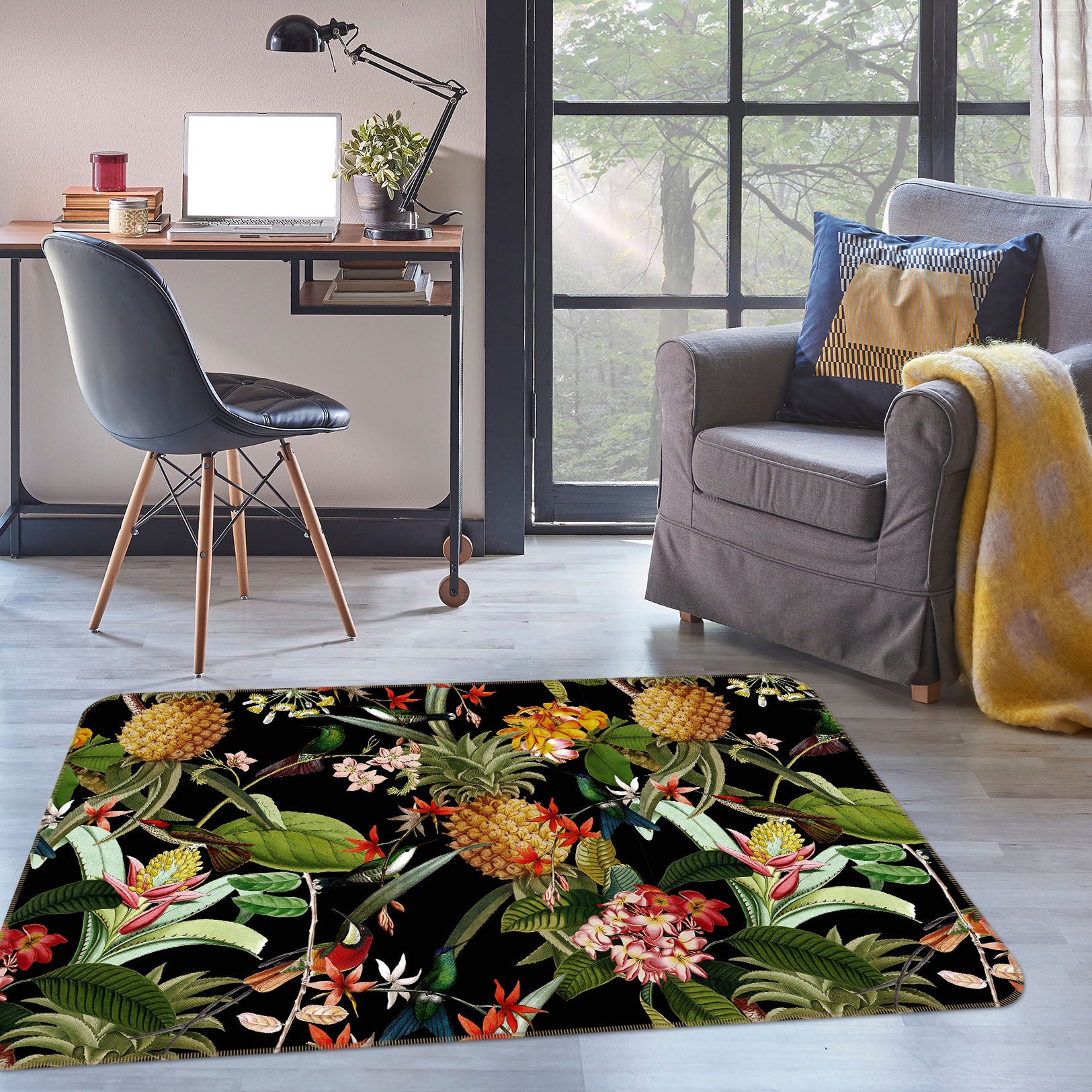 3D Beautiful Garden 152 Uta Naumann Rug Non Slip Rug Mat