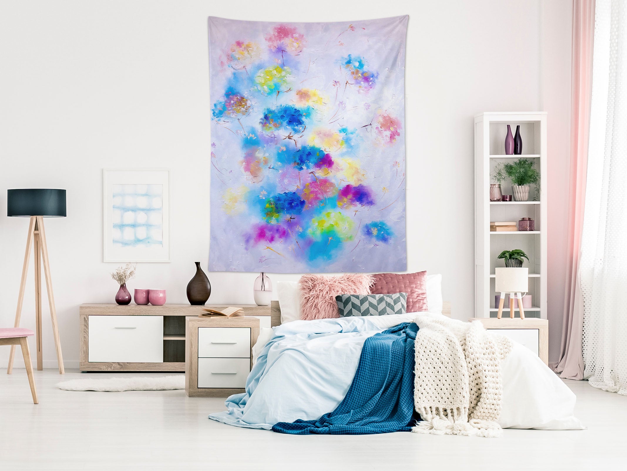 3D Colorful Flower 3691 Skromova Marina Tapestry Hanging Cloth Hang