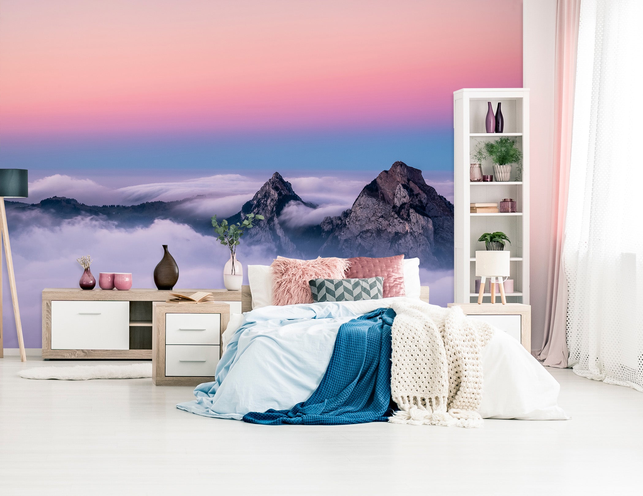 3D Mountain Stone 58071 Wall Murals