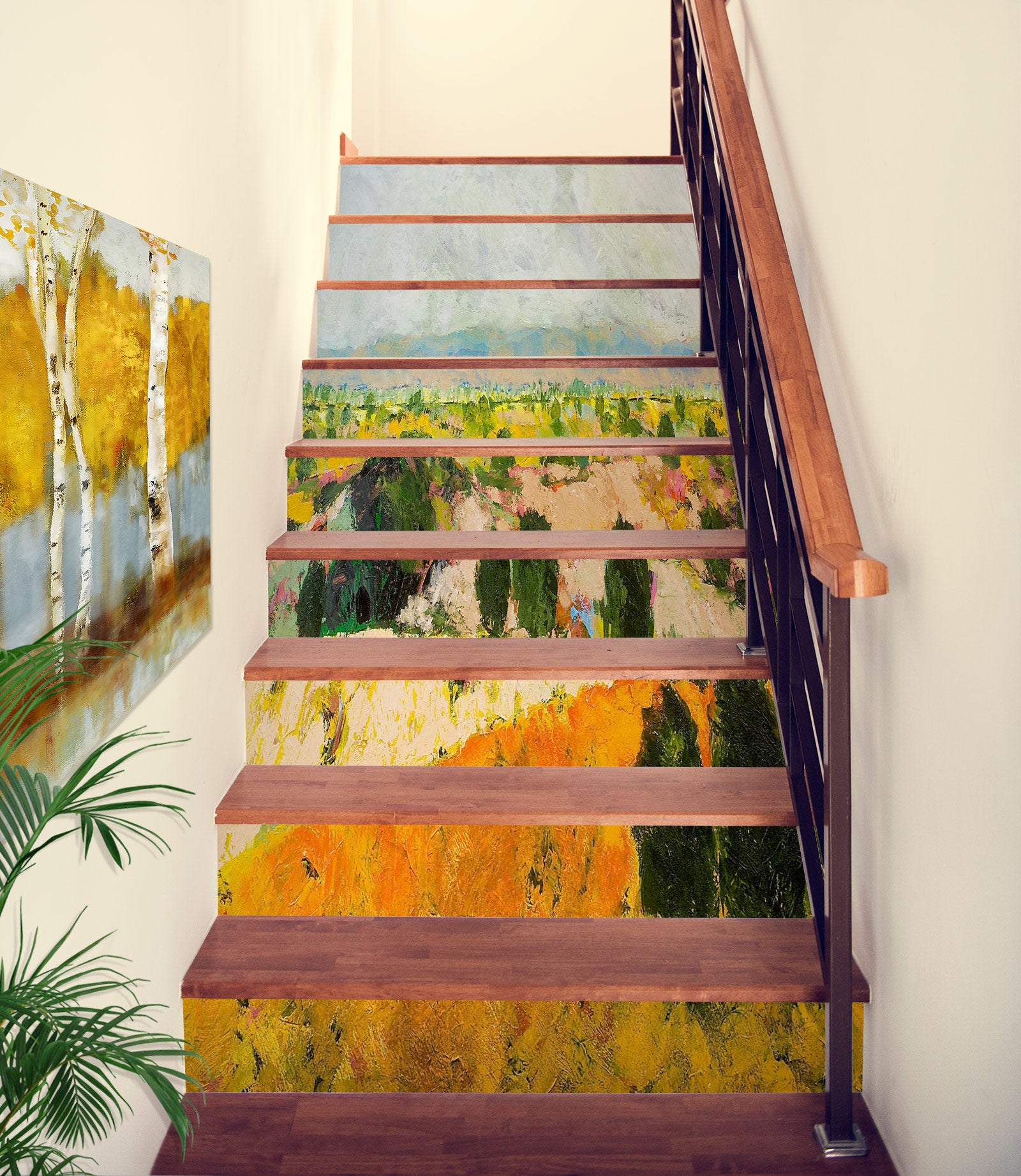 3D Brown Field Trees 89193 Allan P. Friedlander Stair Risers