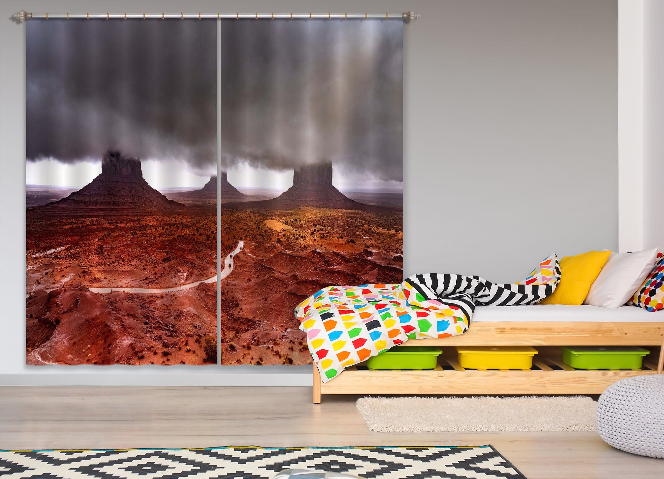 3D Volcanic Eruptions 138 Marco Carmassi Curtain Curtains Drapes Curtains AJ Creativity Home 