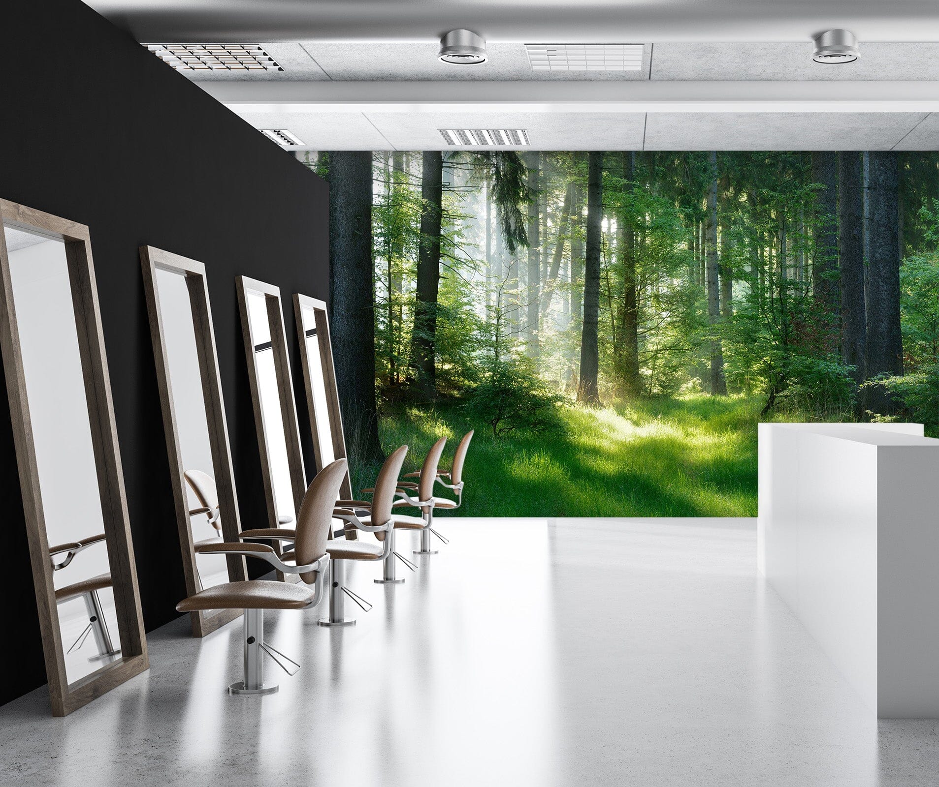 3D Sunny Forest 392 Wall Murals Wallpaper AJ Wallpaper 2 