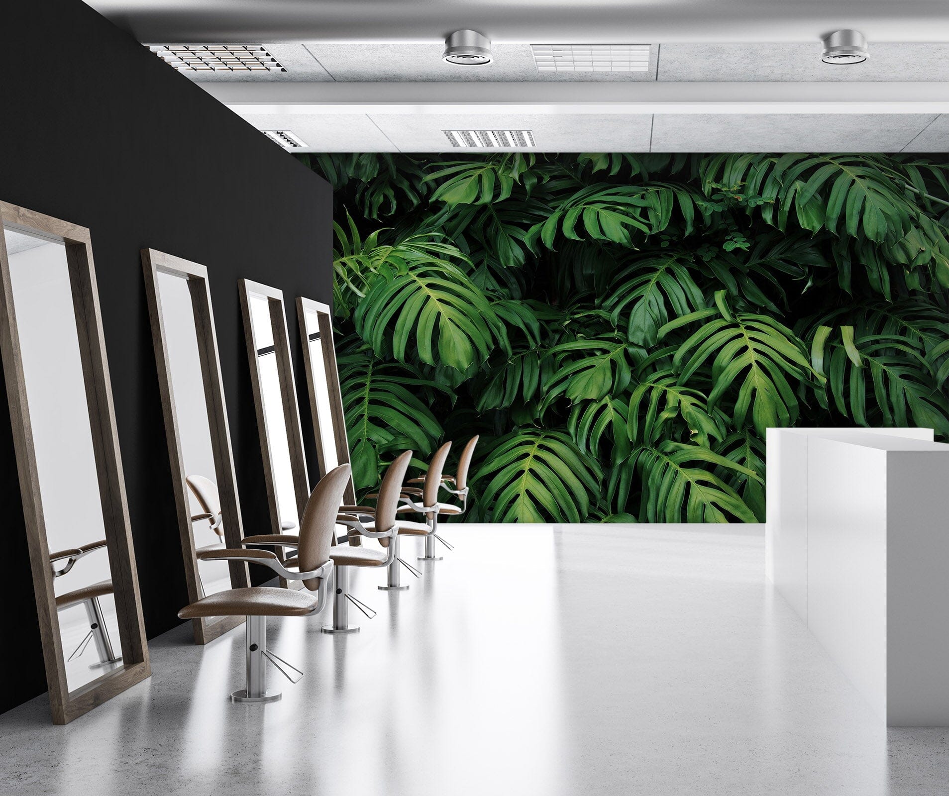 3D Jungle Leaves 395 Wall Murals Wallpaper AJ Wallpaper 2 