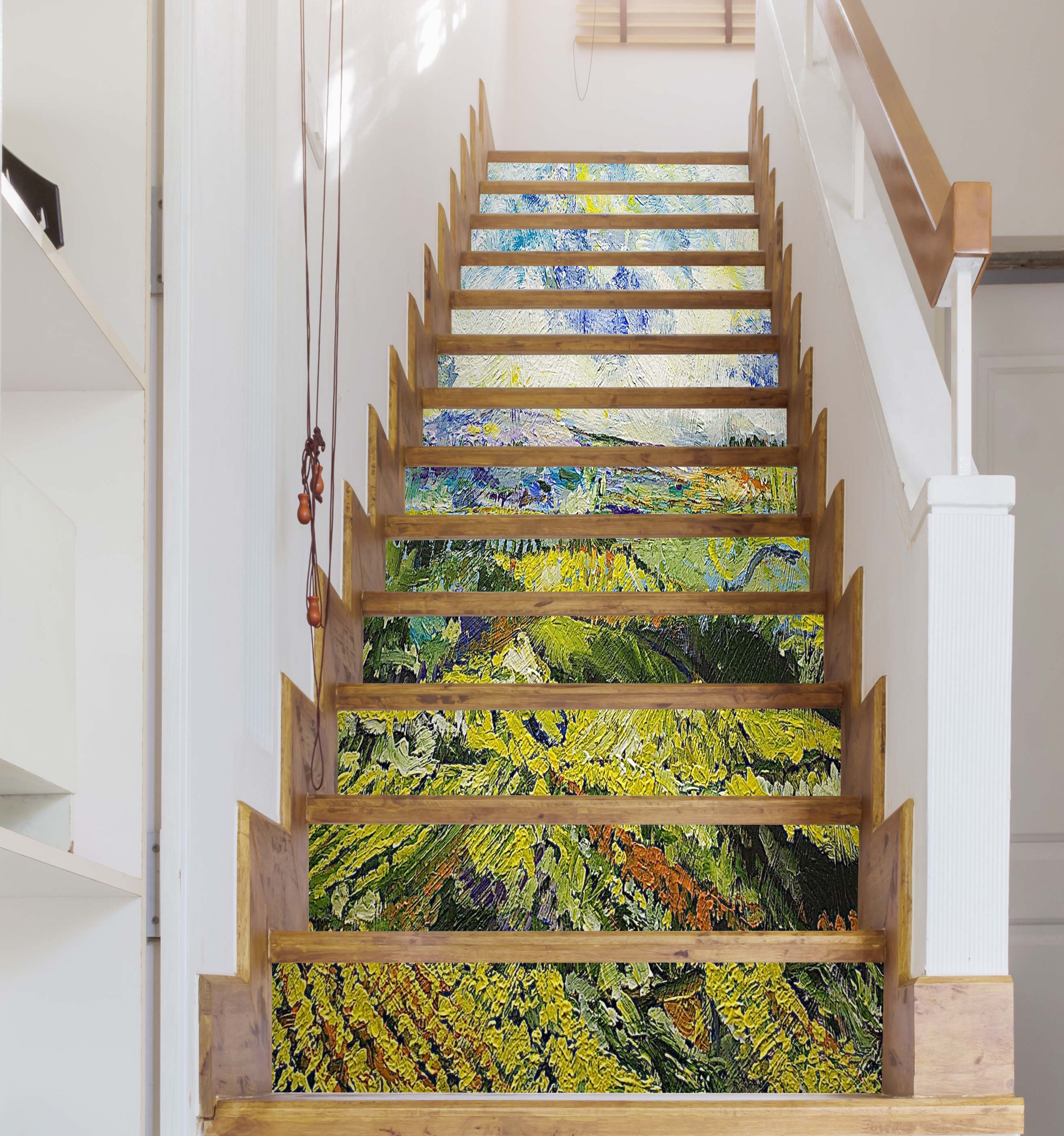 3D Hillside Green Field 89149 Allan P. Friedlander Stair Risers