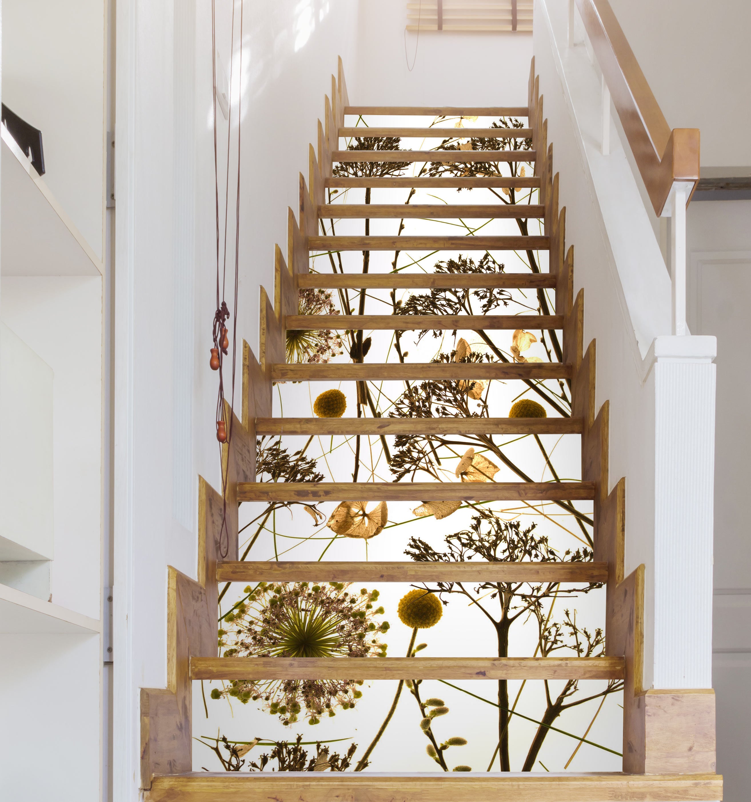 3D Dried Flowers 10904 Assaf Frank Stair Risers