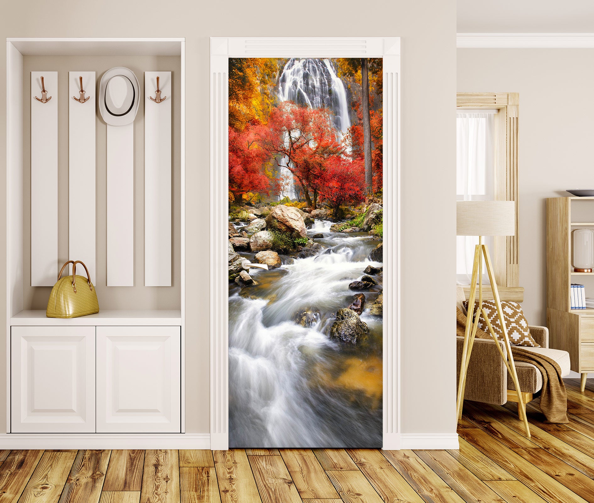 3D Creek 23142 Door Mural