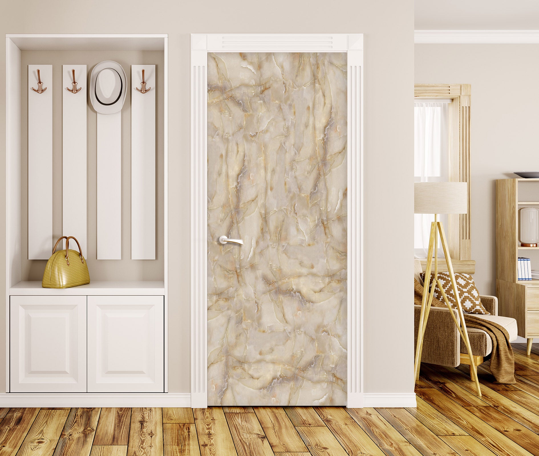 3D Texture 21175 Door Mural