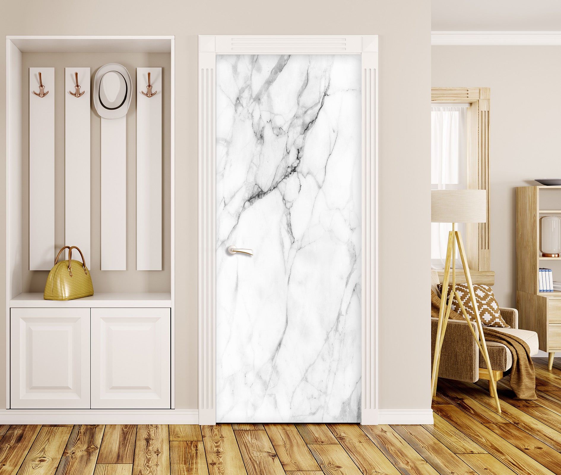 3D Marbling 25124 Door Mural