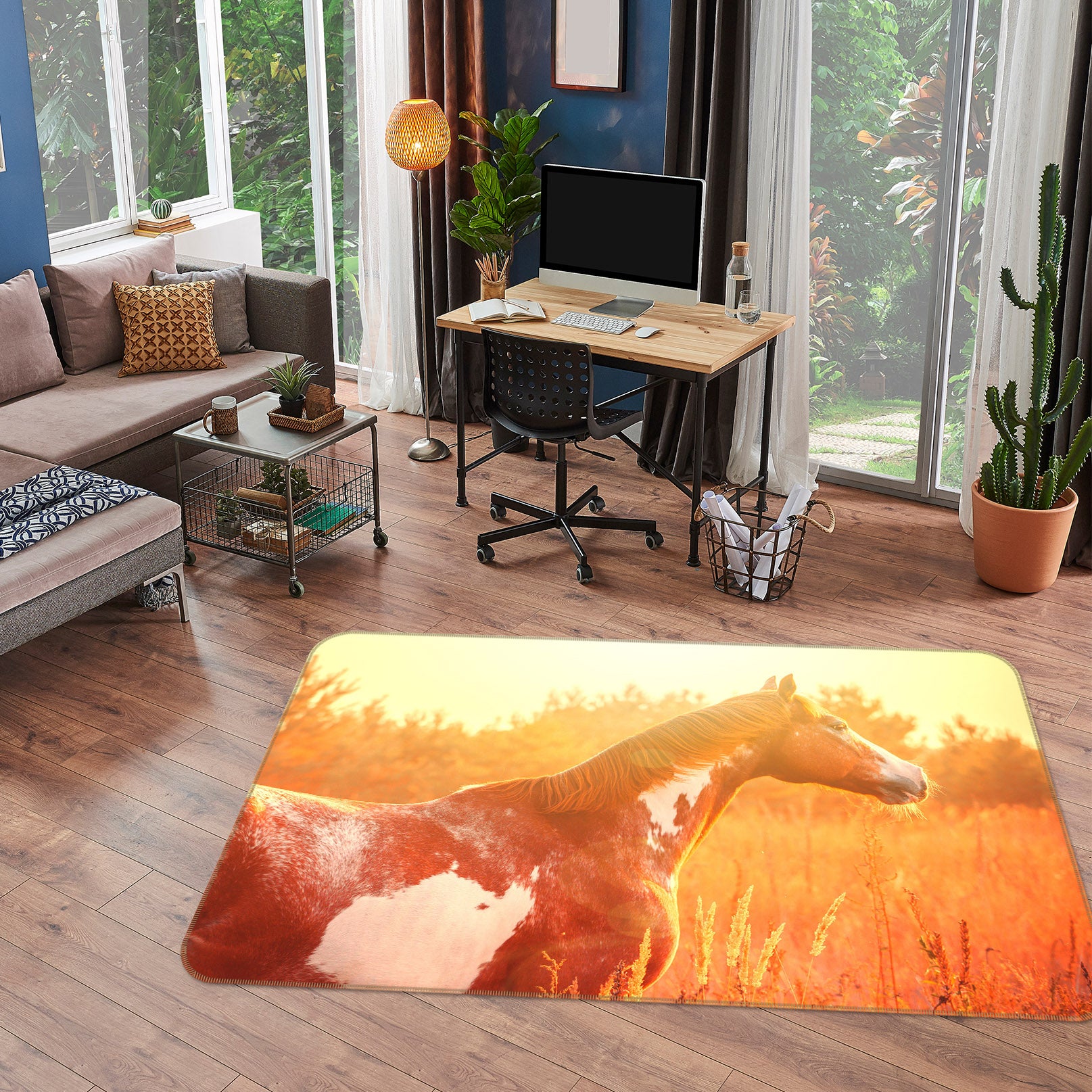 3D Horse 38106 Animal Non Slip Rug Mat