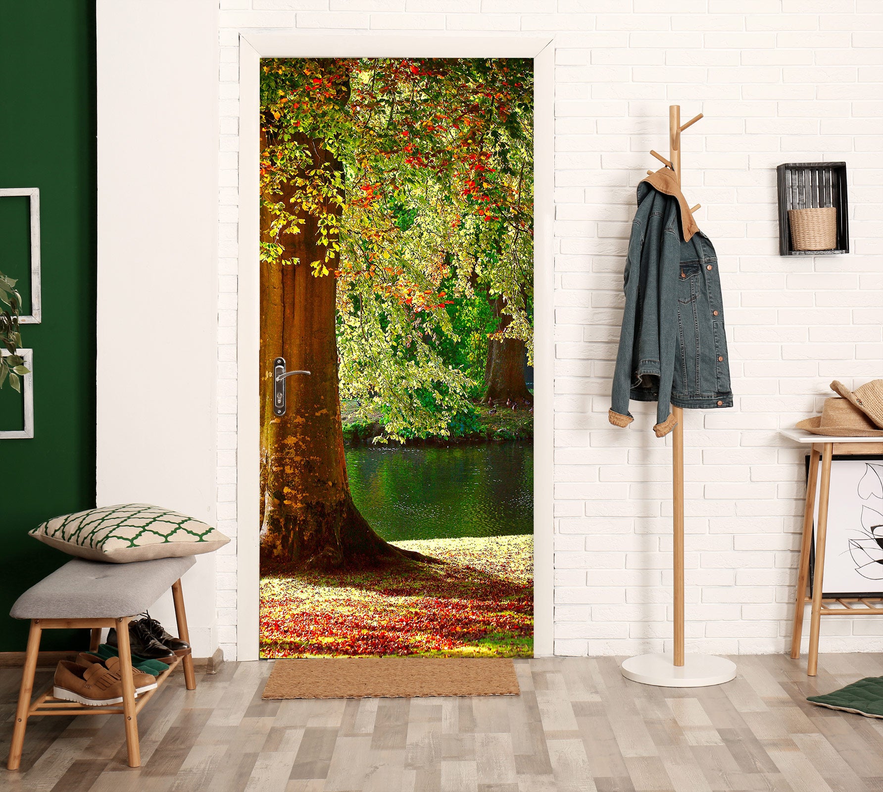 3D Tree 24034 Door Mural