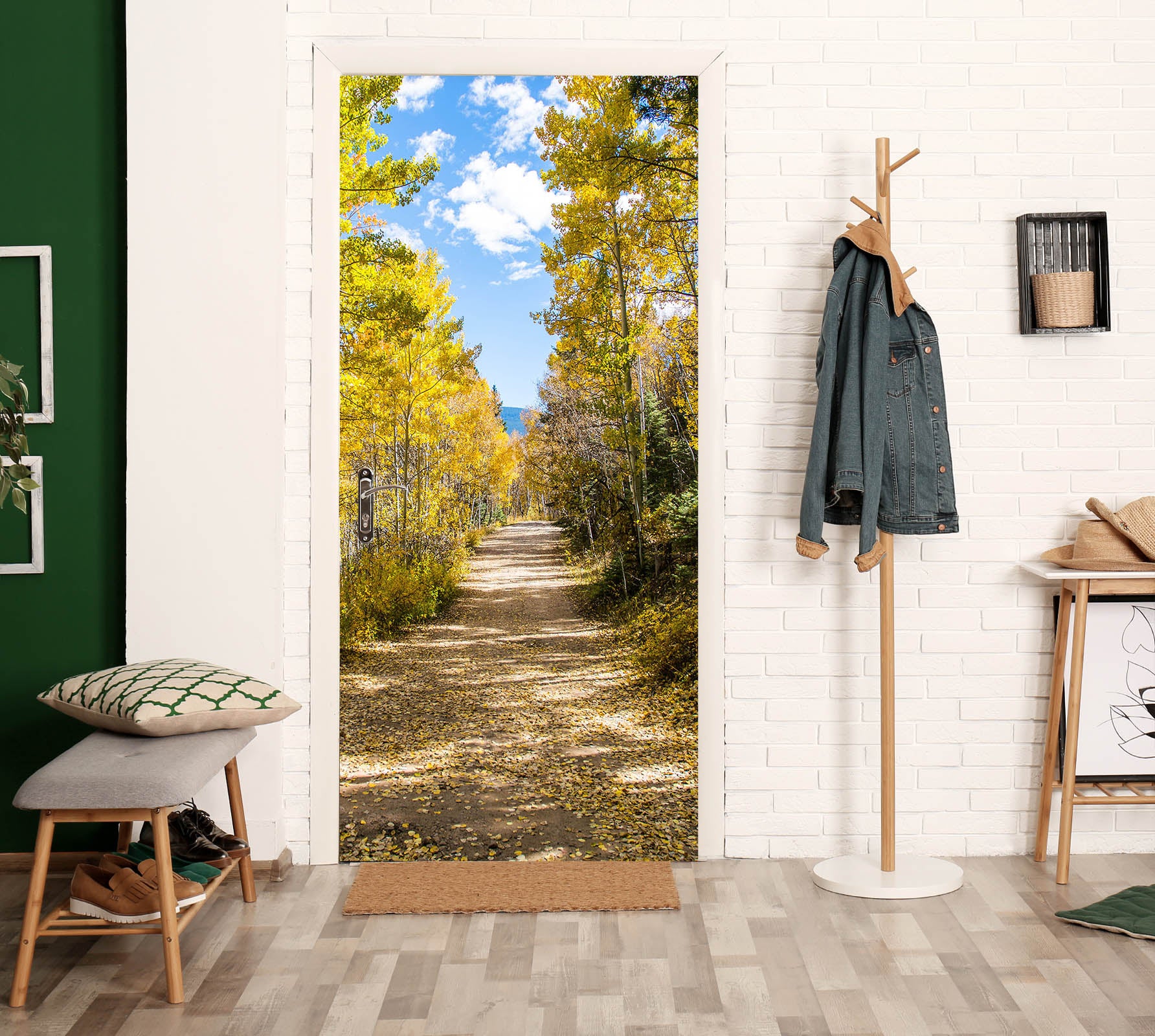 3D Forest 21146 Door Mural