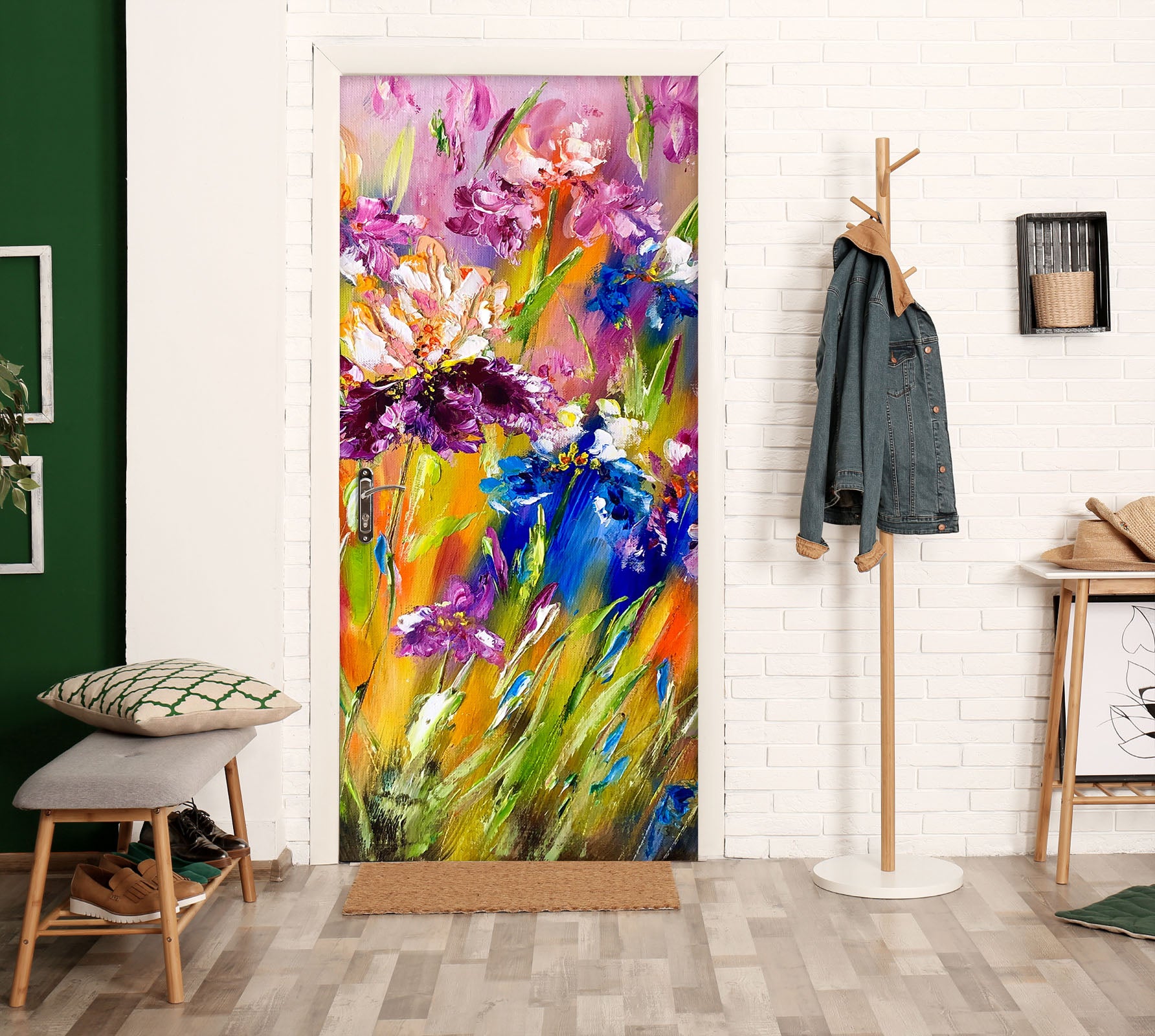 3D Oil Painting Petal 3262 Skromova Marina Door Mural