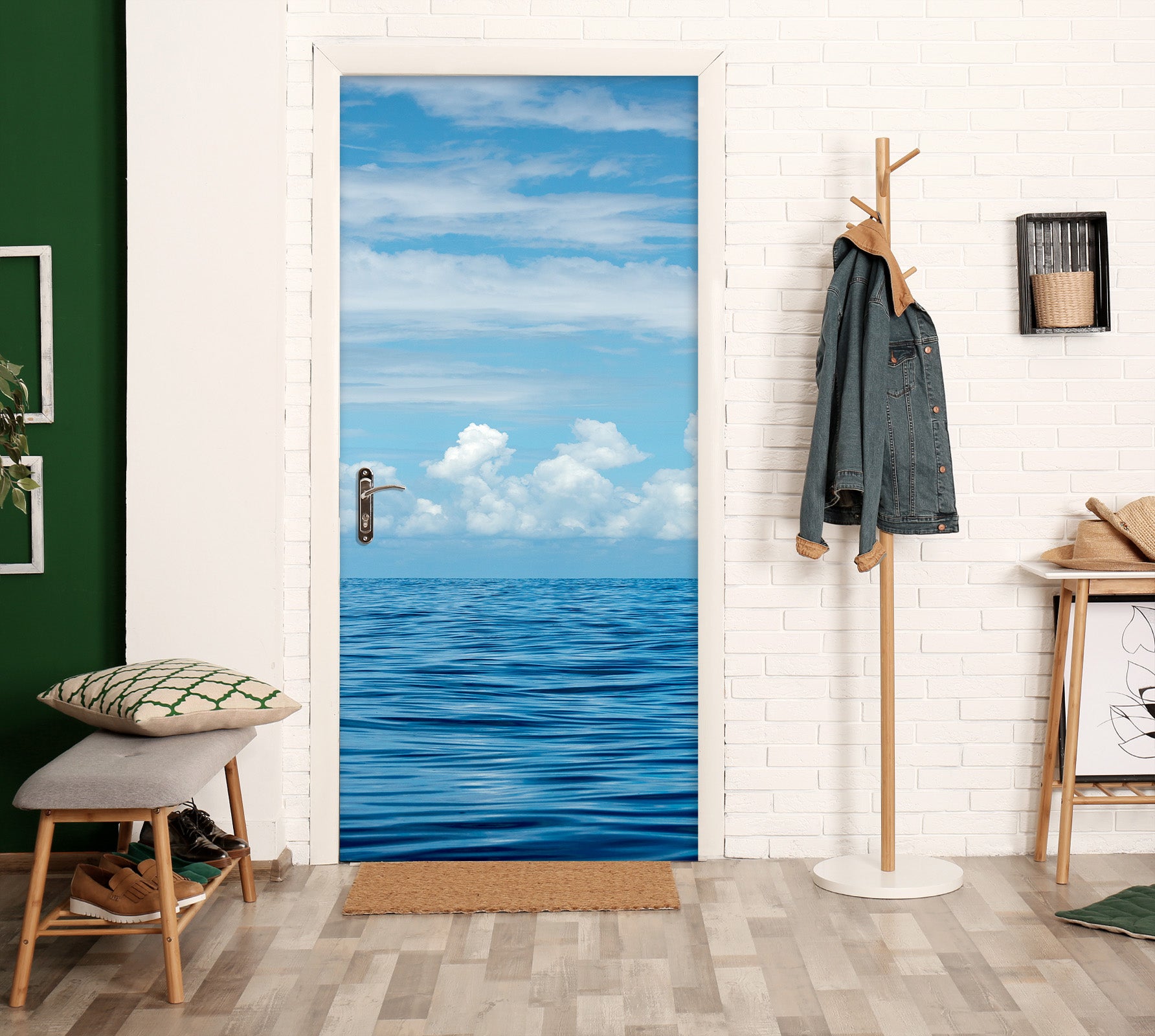 3D Blue Ocean 11513 Marco Carmassi Door Mural