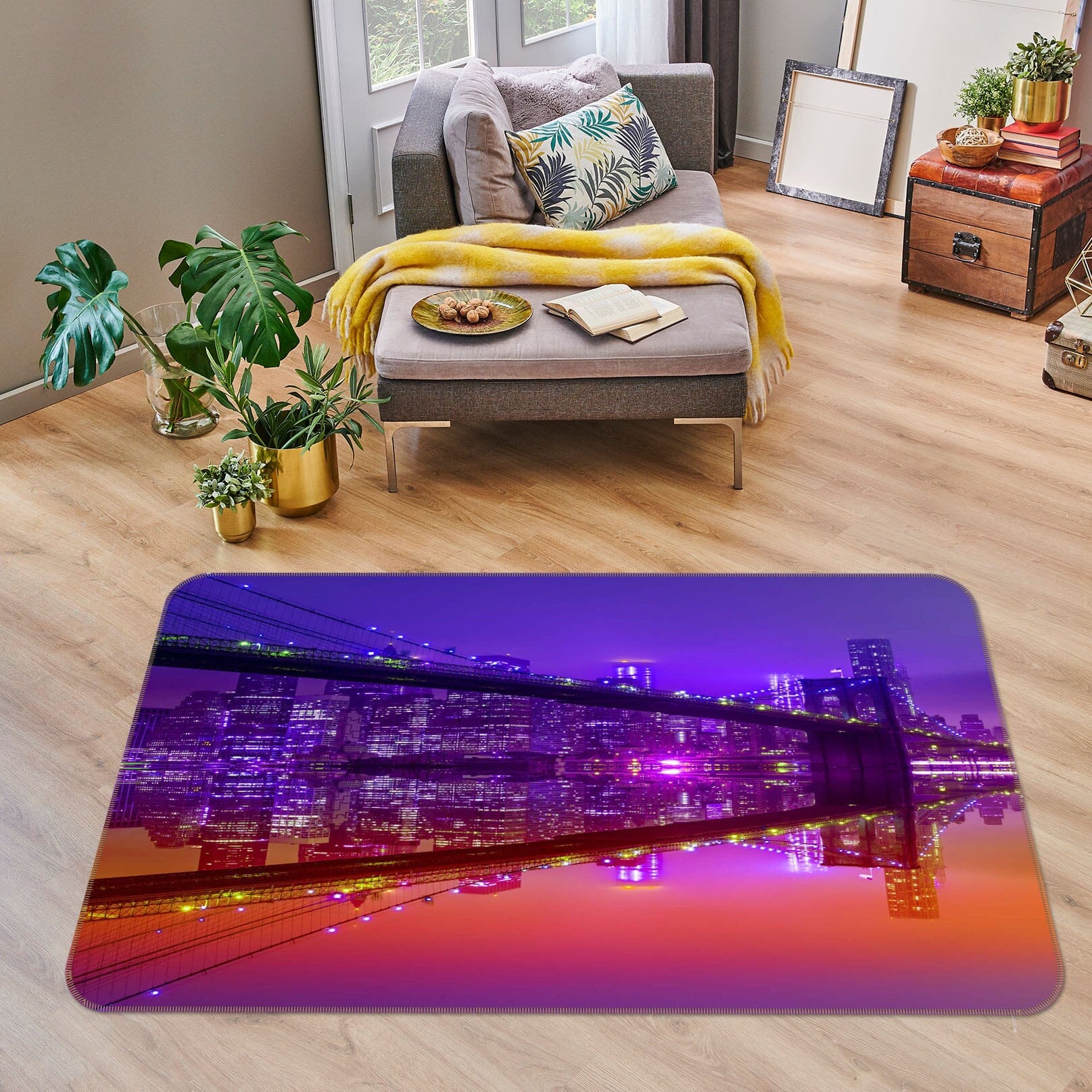 3D City Lights 1066 Marco Carmassi Rug Non Slip Rug Mat Mat AJ Creativity Home 