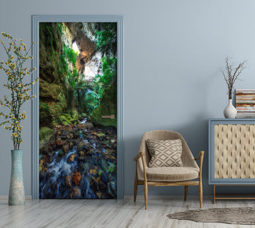 3D Creek Stone 24154 Door Mural