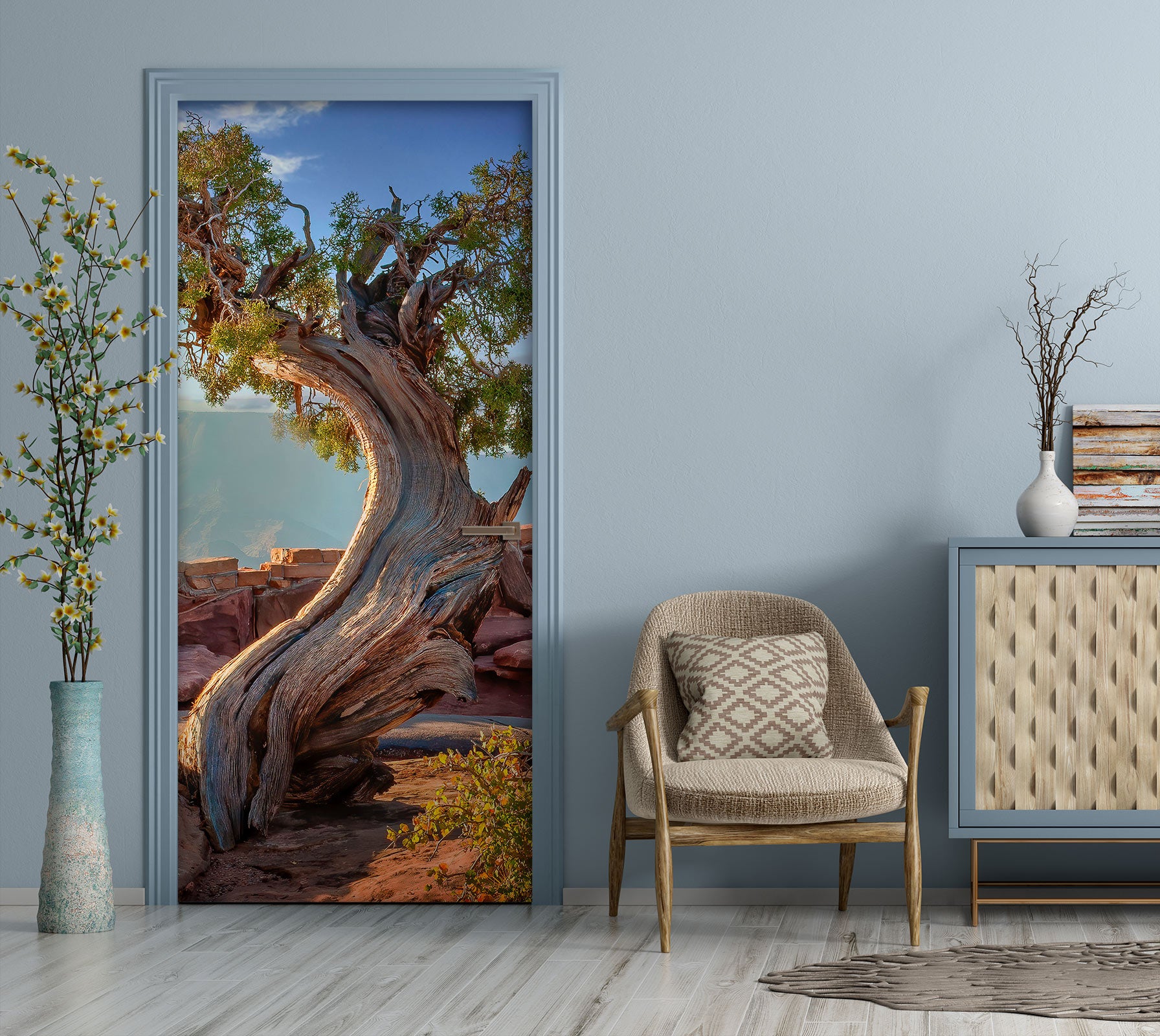 3D Tree 107181 Beth Sheridan Door Mural