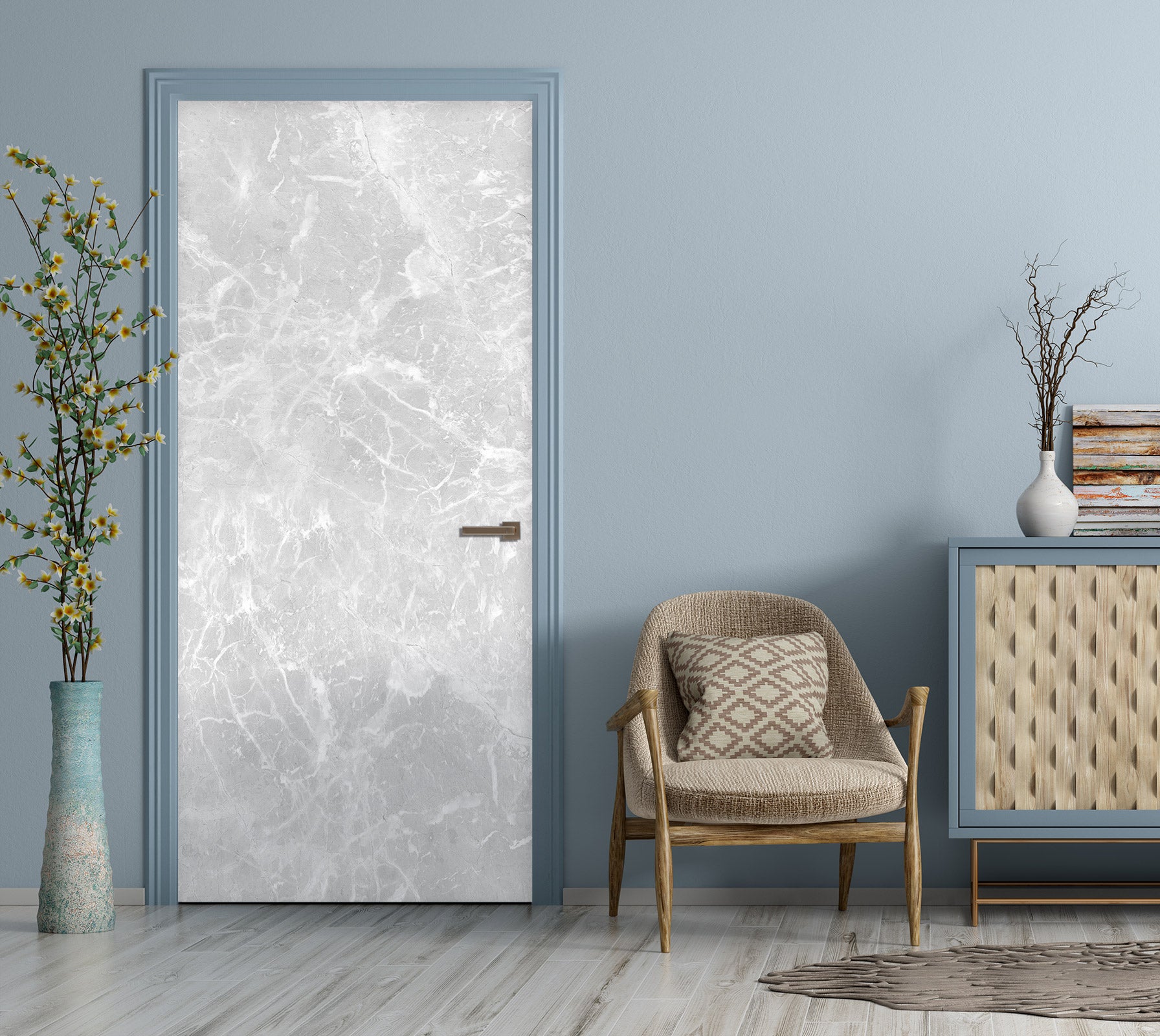 3D Marbling 25039 Door Mural