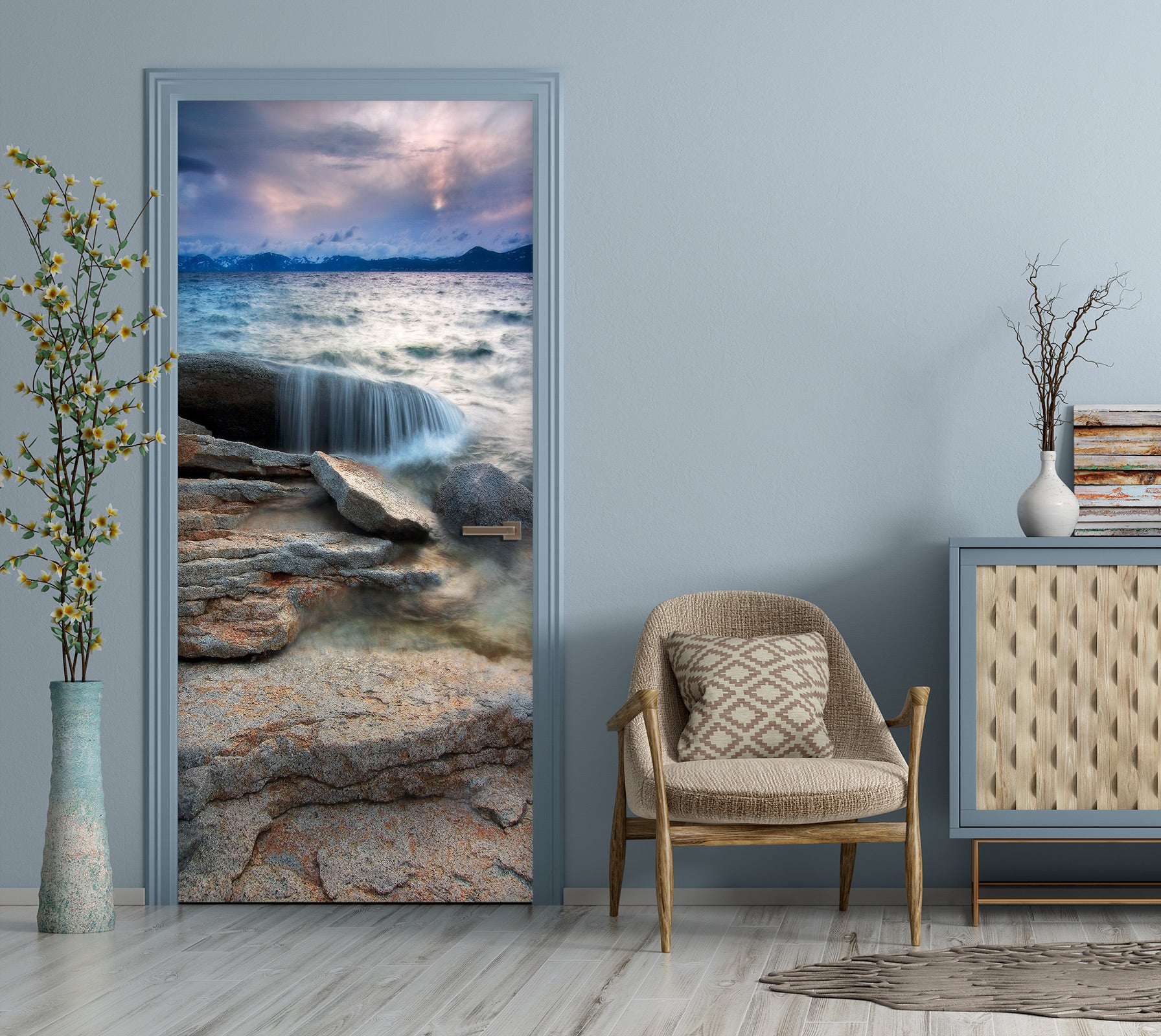 3D Stone 24020 Door Mural