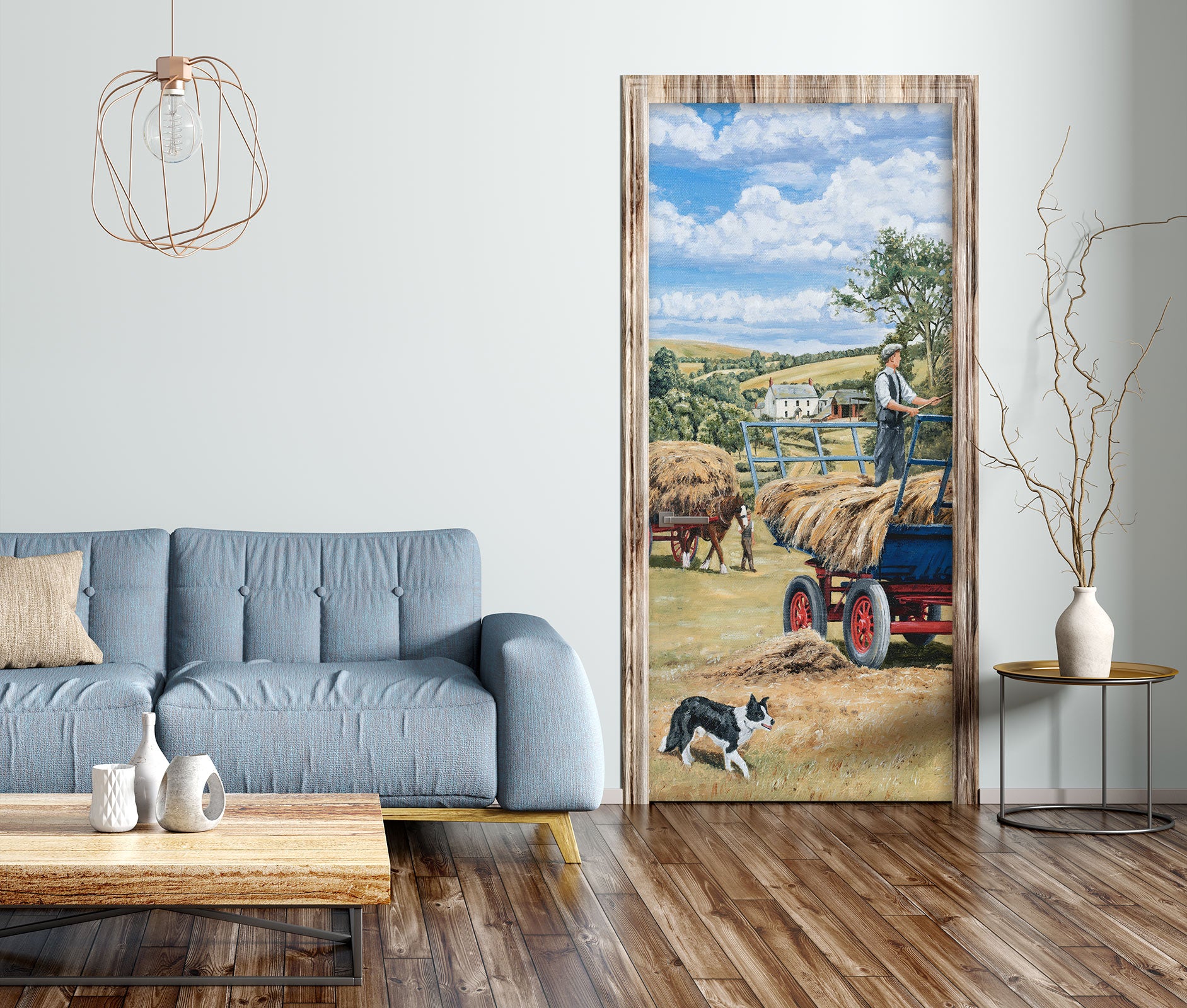 3D Farm 10324 Trevor Mitchell Door Mural