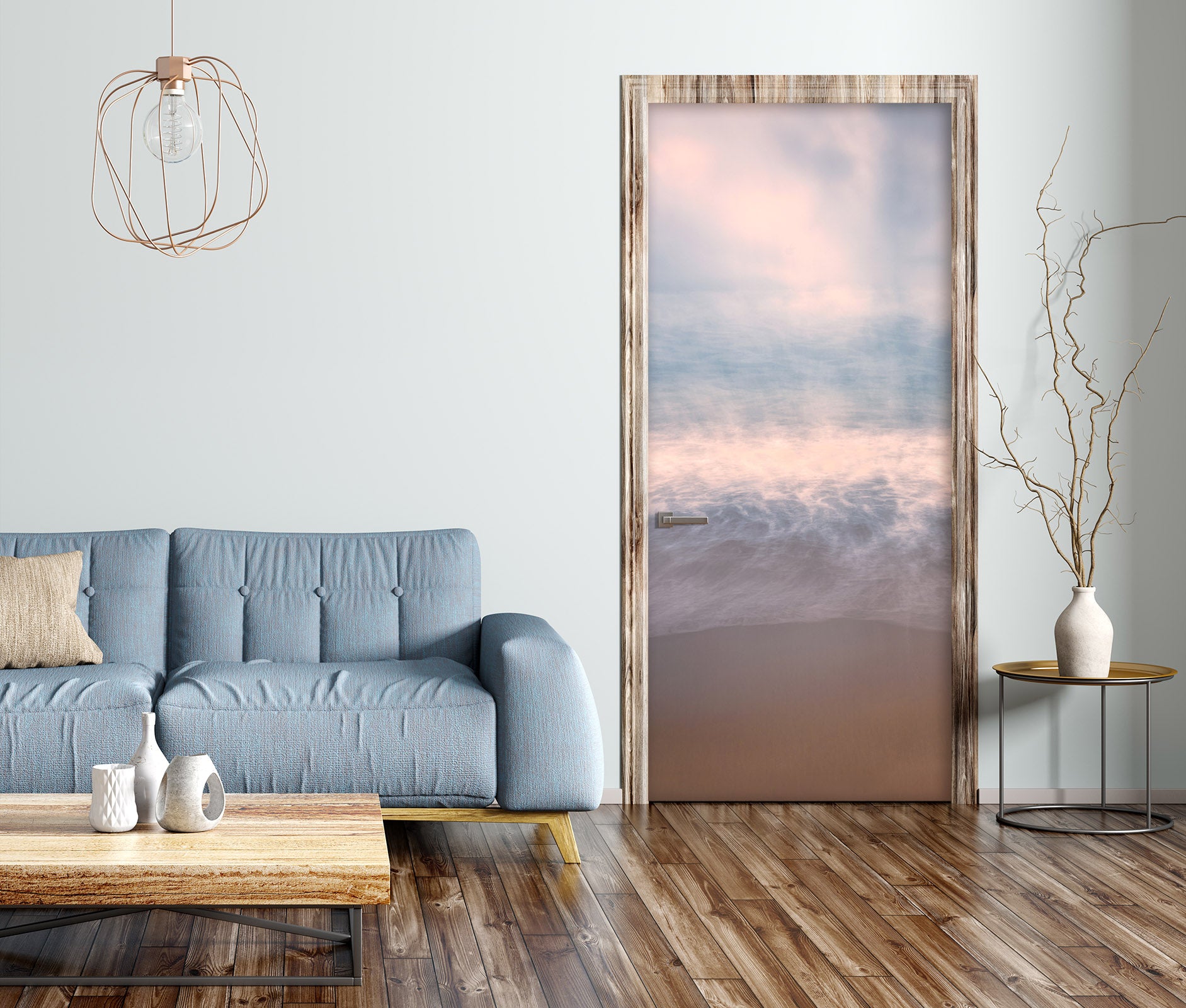 3D Beach Waves 119195 Marco Carmassi Door Mural