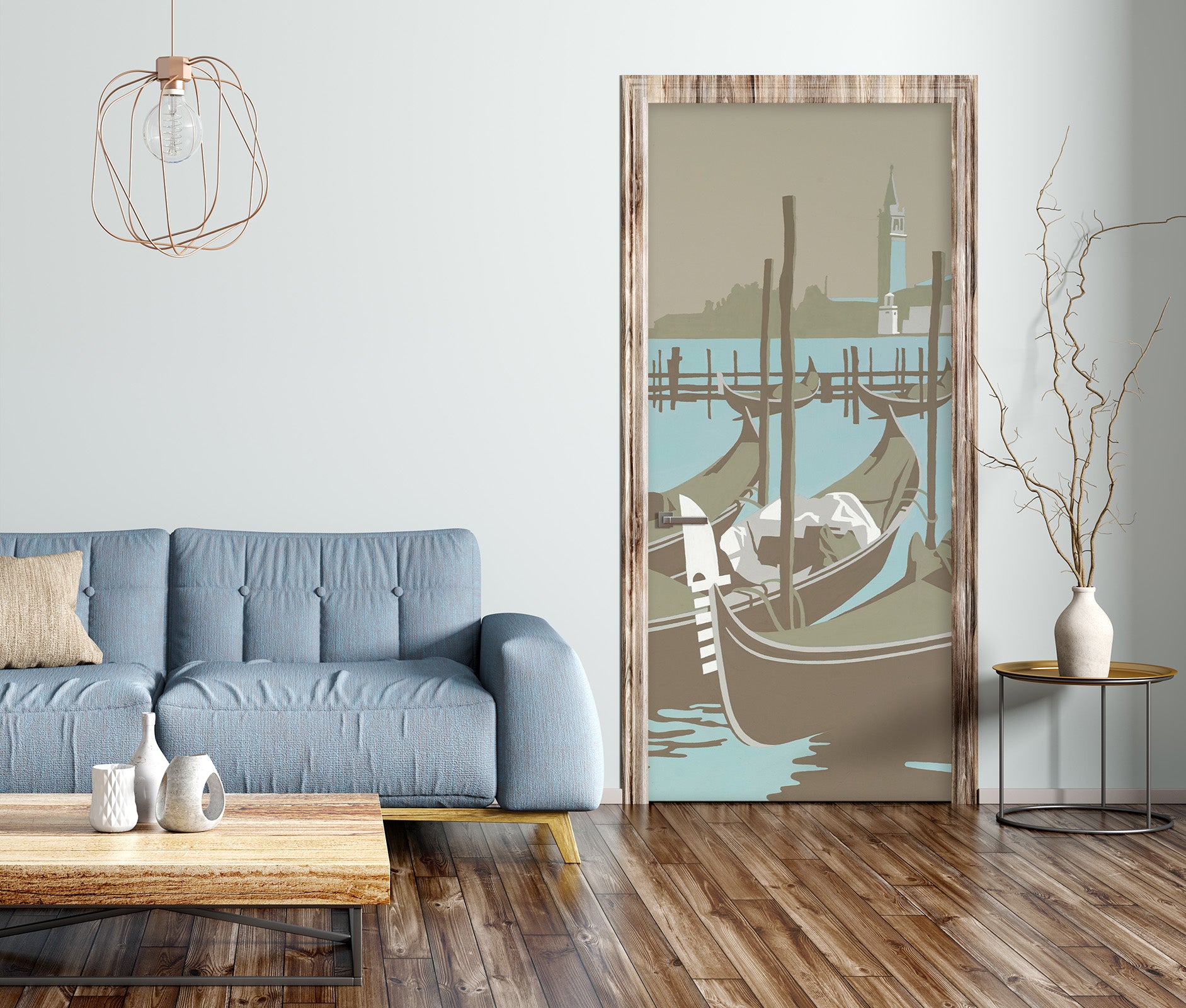 3D Vessel 9291 Steve Read Door Mural