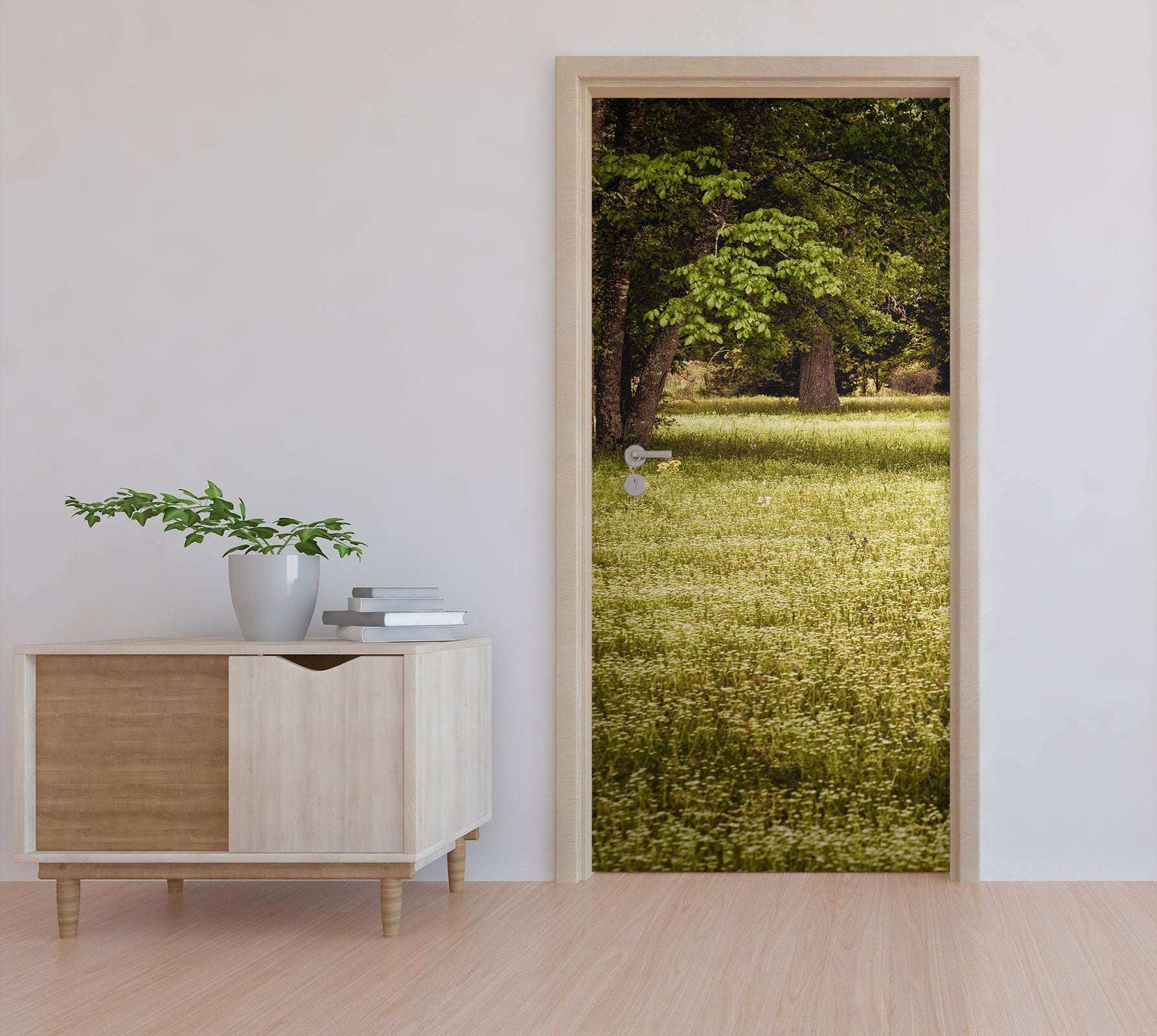 3D Forest Park 4634 Beth Sheridan Door Mural