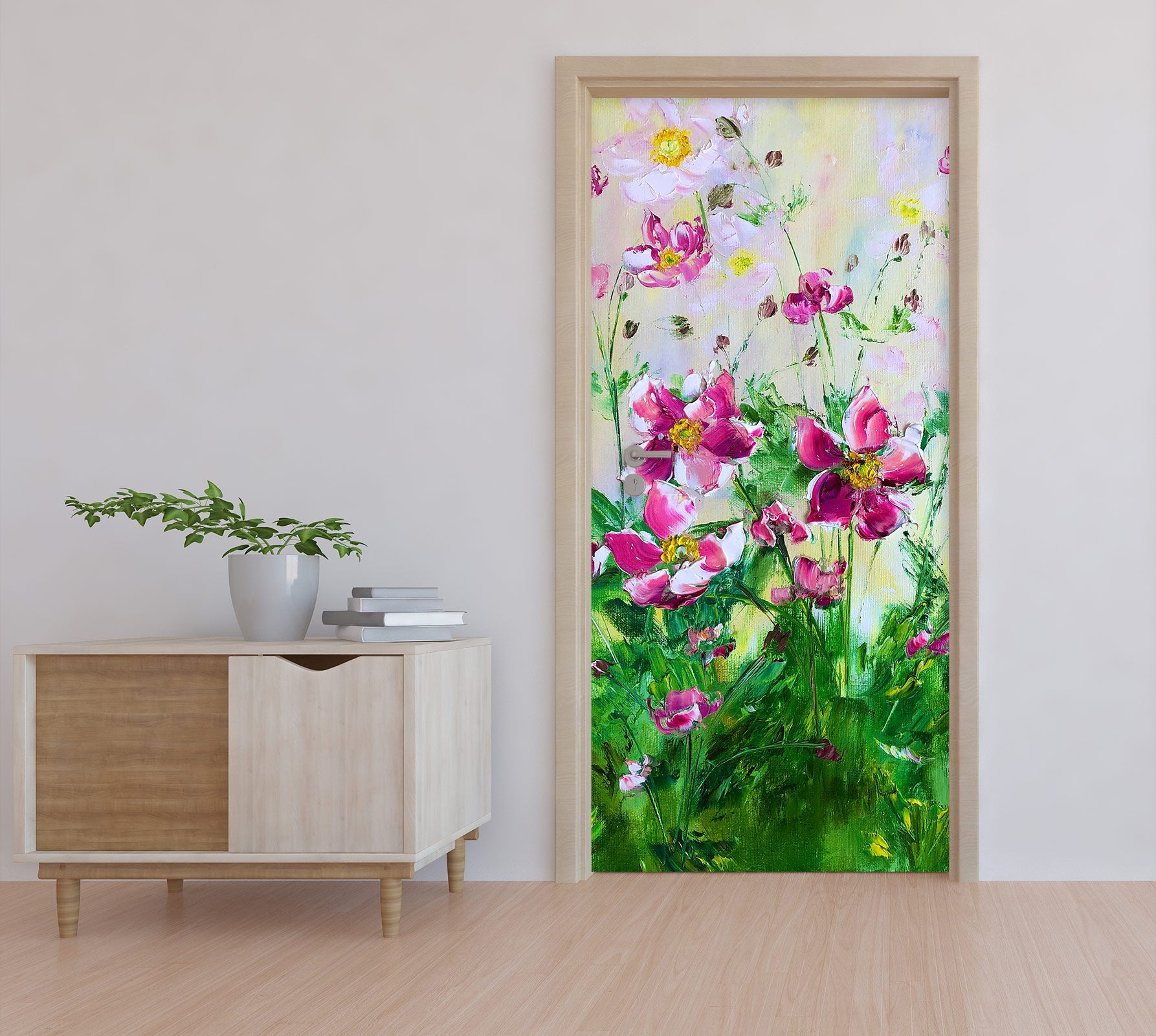 3D Painting Flowers 3154 Skromova Marina Door Mural