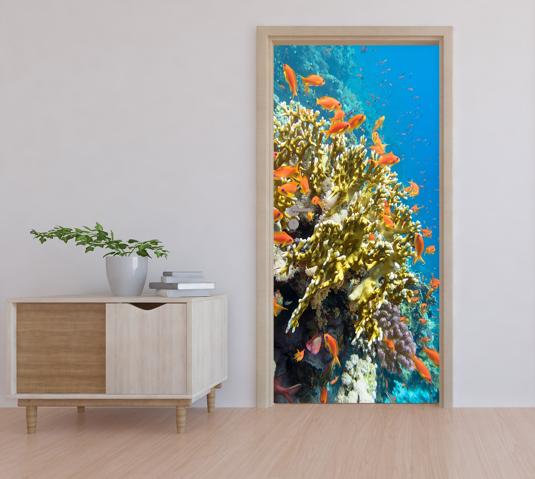 3D Coral 24169 Door Mural