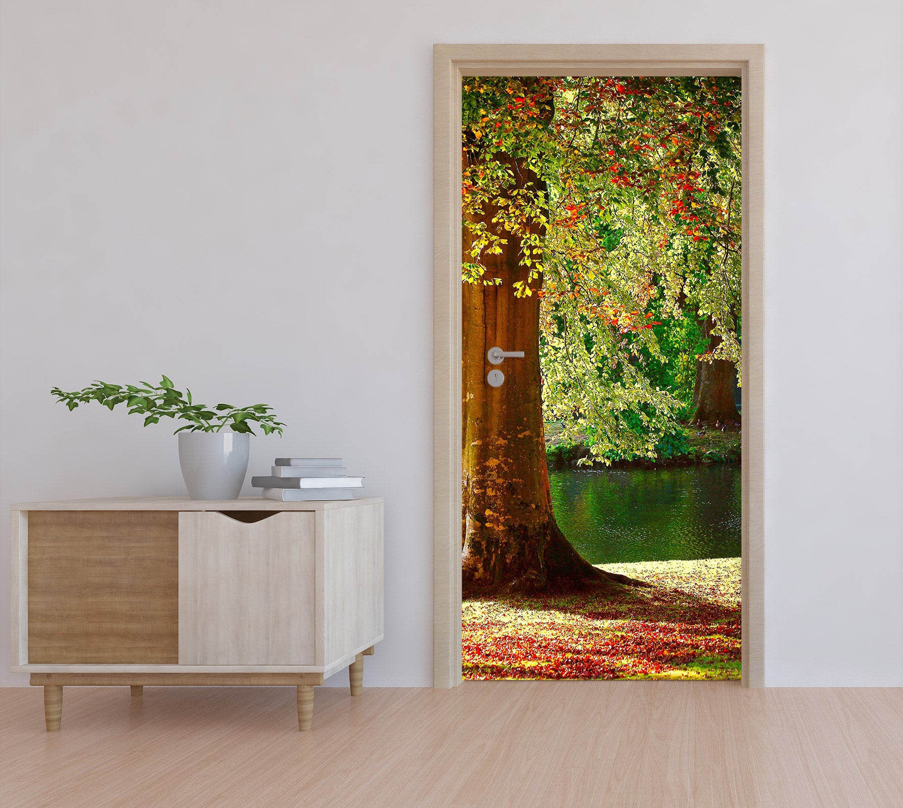 3D Tree 24034 Door Mural