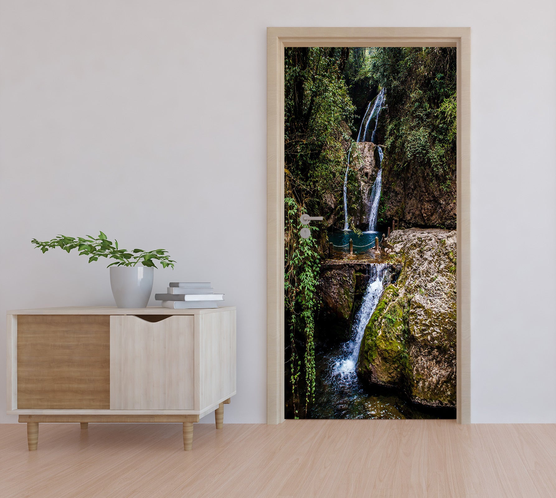 3D Stone Water 24204 Door Mural