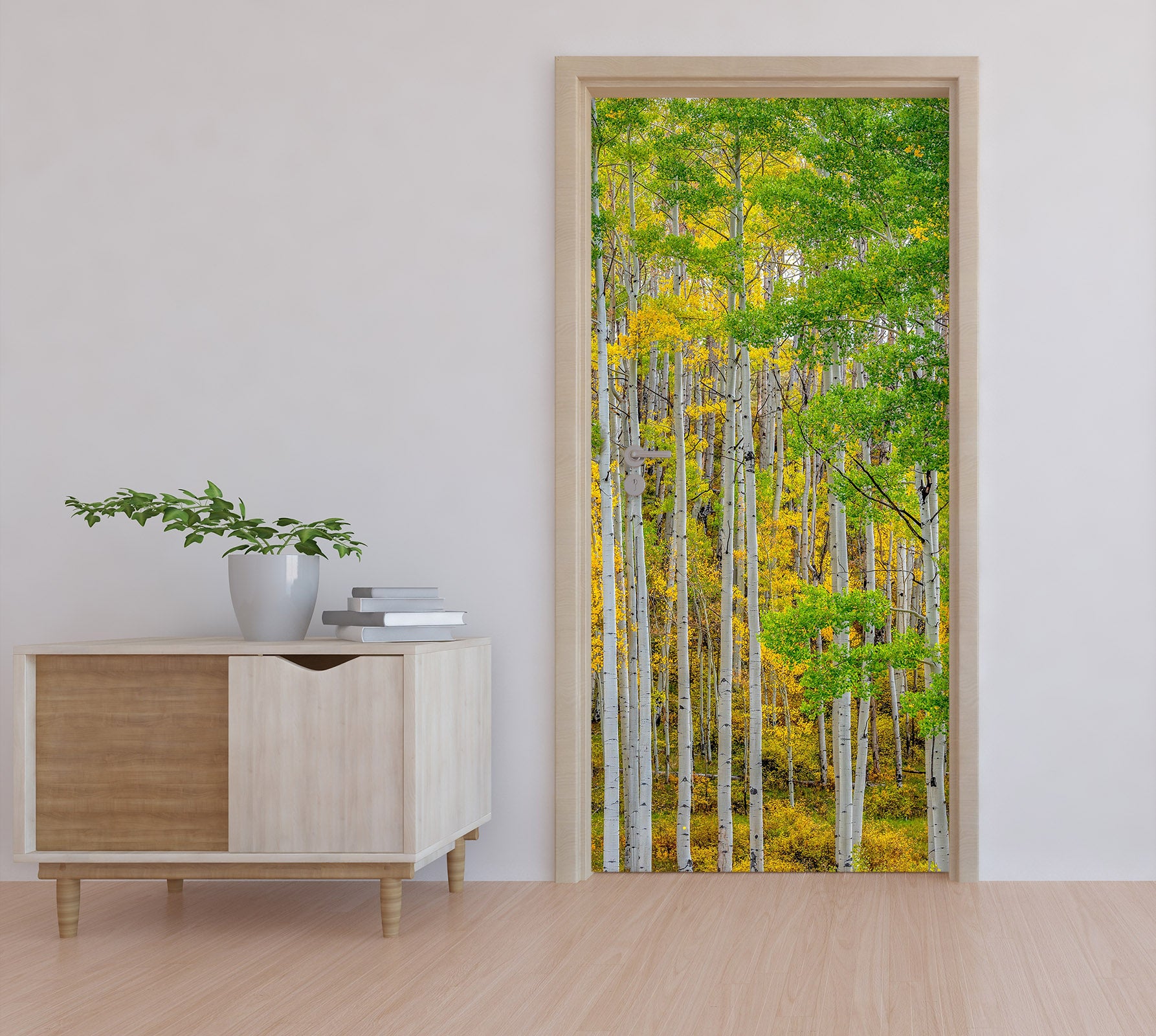 3D Woods 122109 Marco Carmassi Door Mural