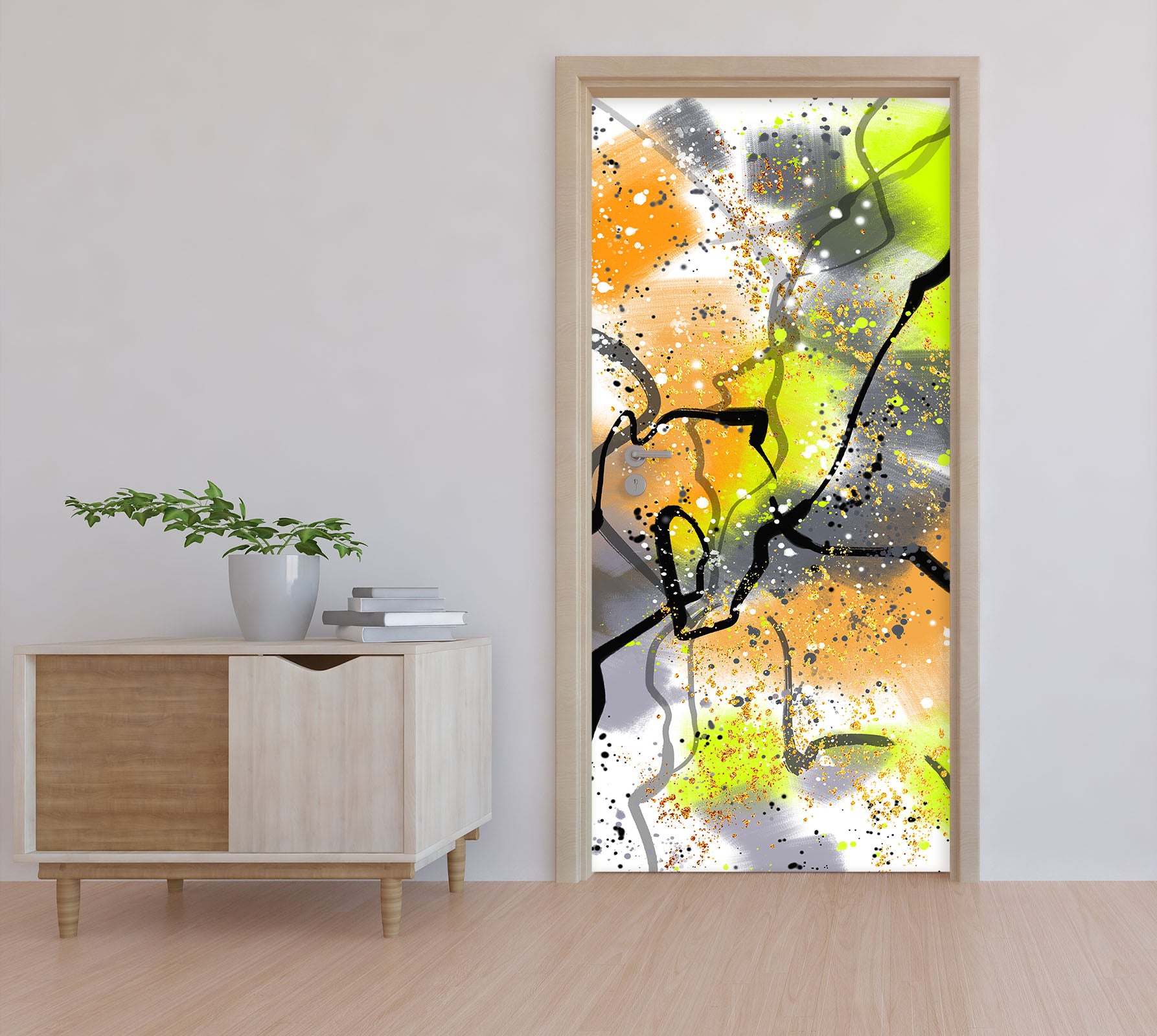 3D Pattern 21162 Door Mural