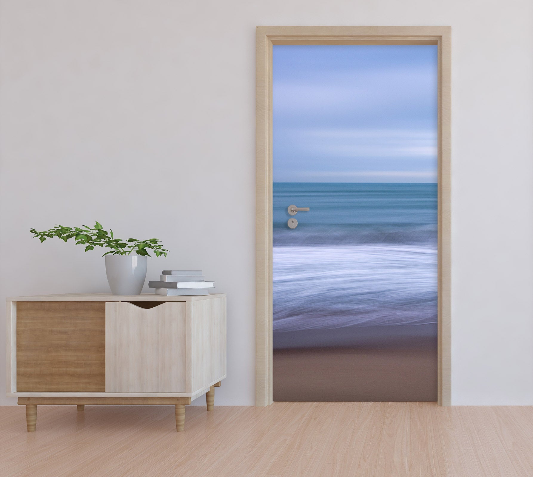 3D Tide Beach 119197 Marco Carmassi Door Mural