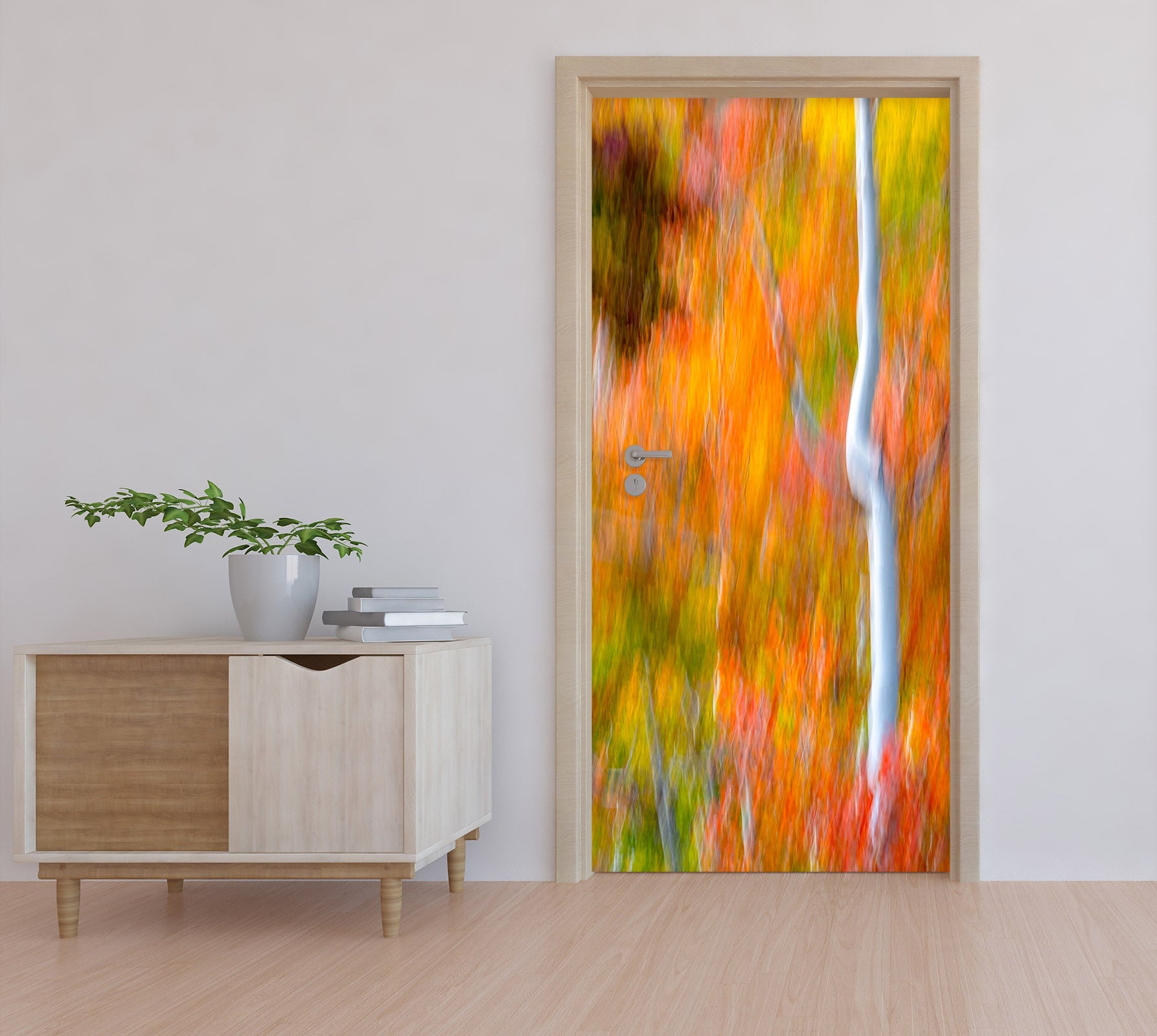 3D Forest Pattern 122100 Marco Carmassi Door Mural